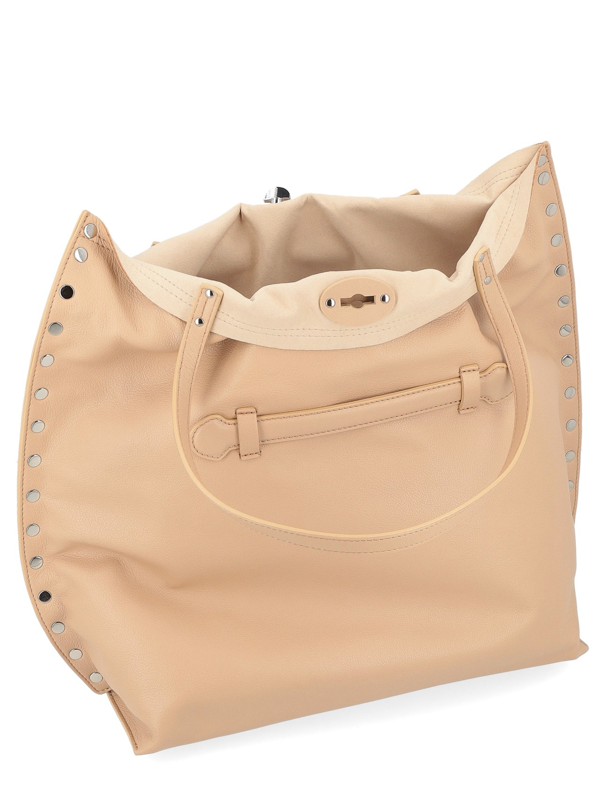 トートバッグ ZANELLATO Handbags (A SPASSO SAETA M 0687901910000Z0291) Shopper bag Zanellato A' Spasso Saeta M in beige leather | H