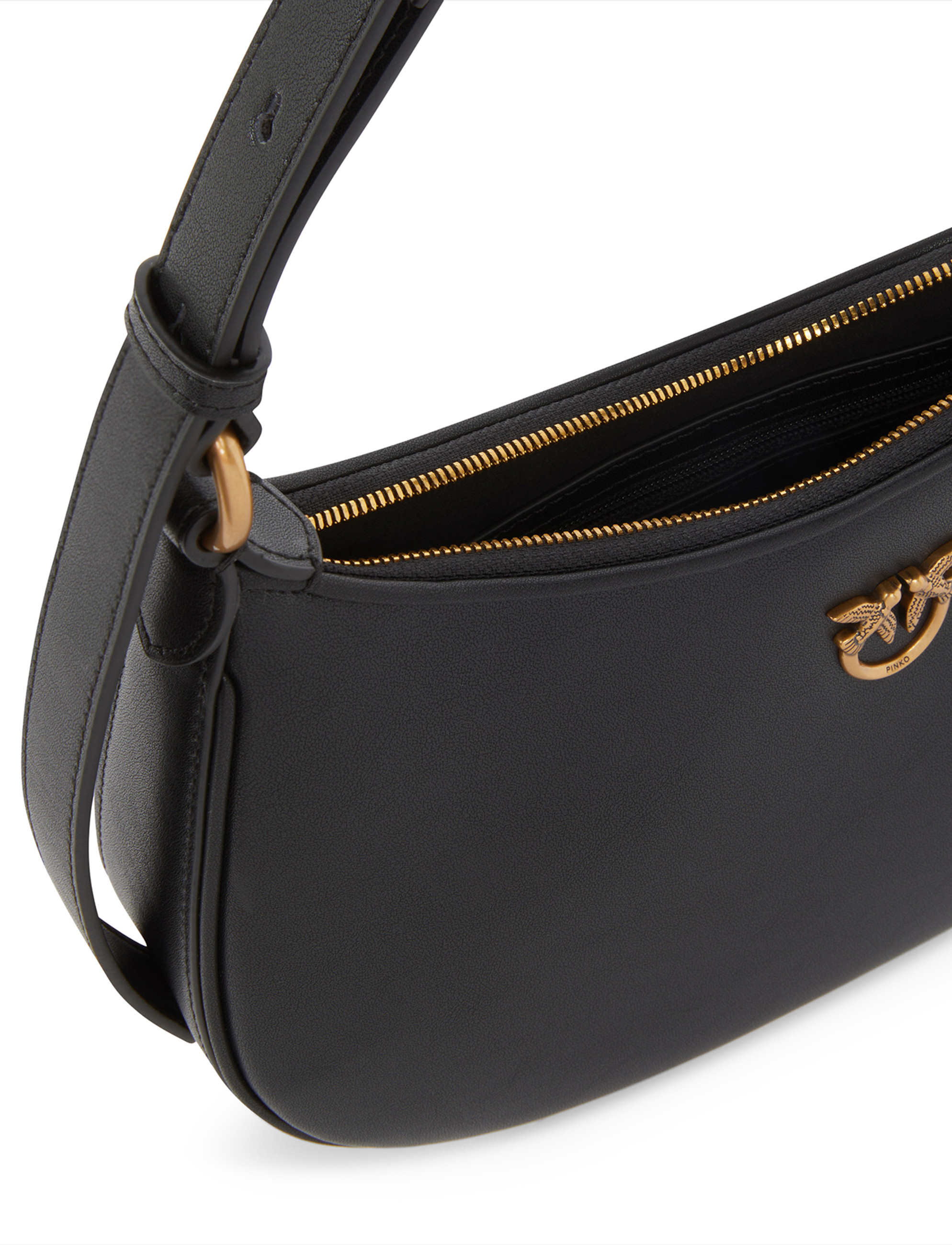 ショルダーバッグ・ポシェット PINKO Women Messenger Bags 100061A0F1Z99Q Black Pinko - Leather crossbody bag black - The Corner