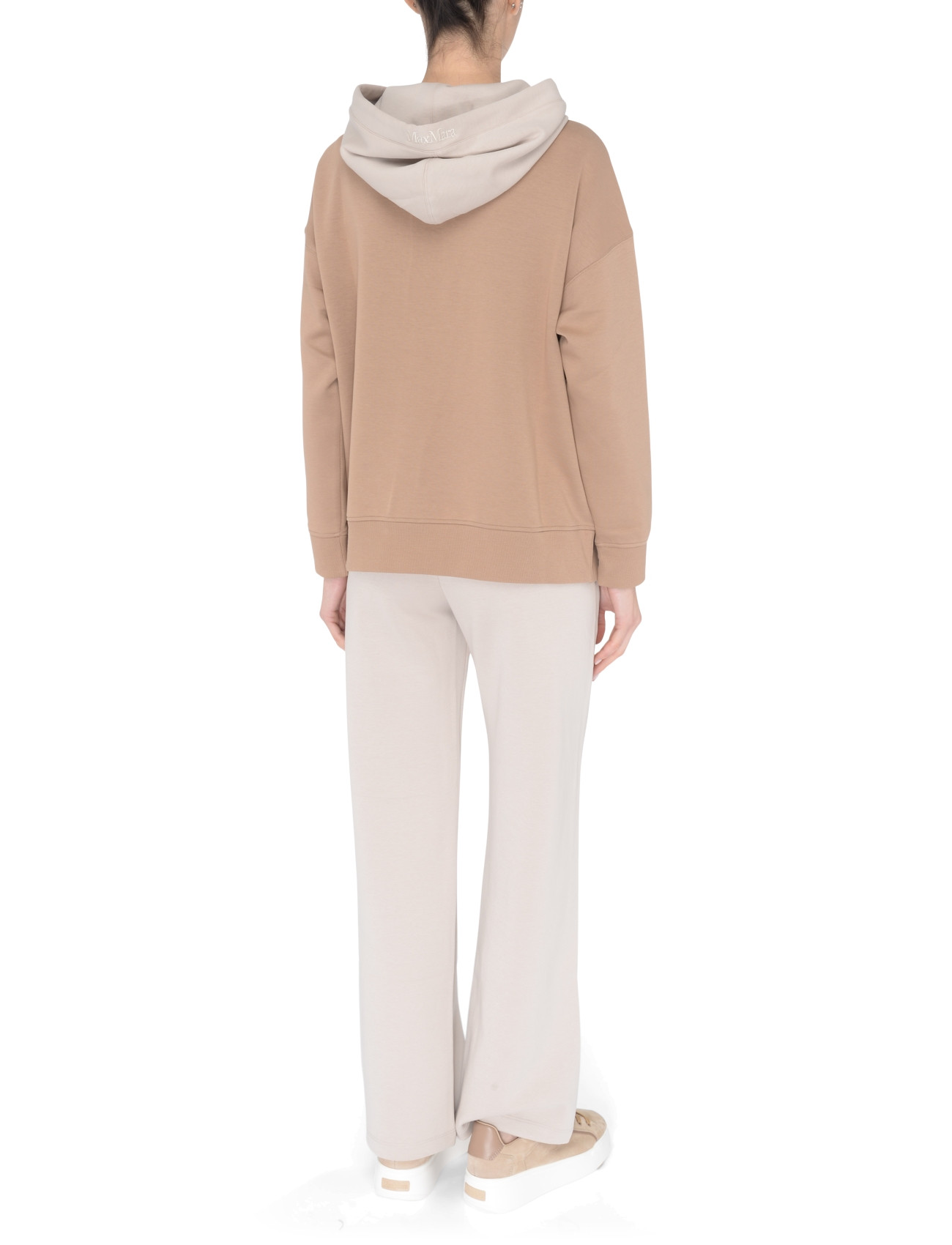S Max Mara Sweatshirt in Camel Jersey | H-Brands