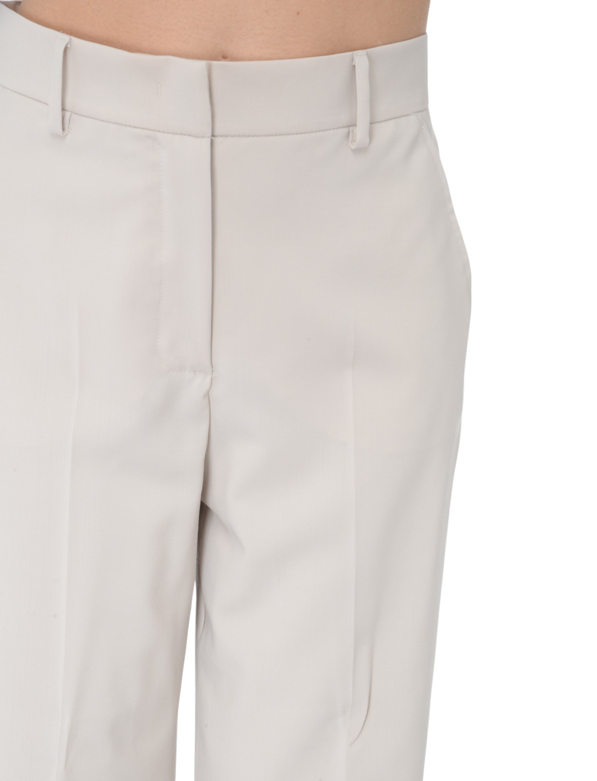 Weekend Max Mara Angola pants in beige wool | H-Brands Weekend Max Mara Angola pants in beige wool | H-Brands
