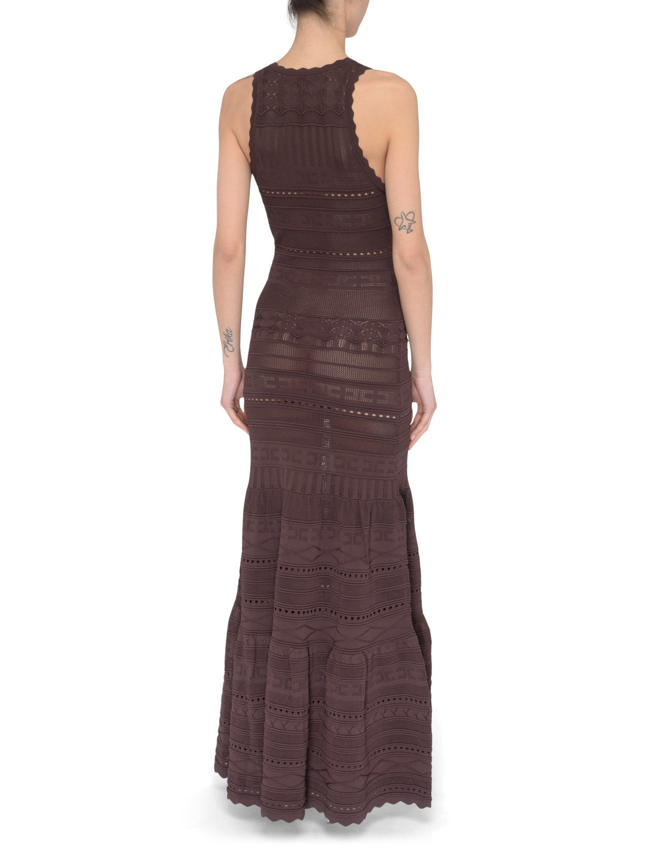 Robe Longue Robe Elisabetta Franchi Solde Robe Longue Elisabetta