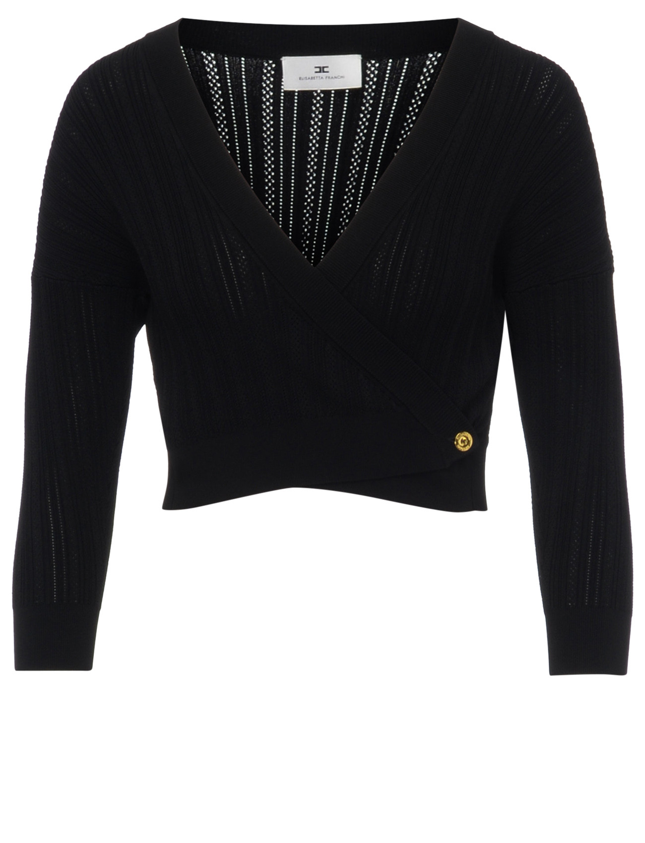 Elisabetta Franchi Black Elisabetta Franchi Top | H-Brands