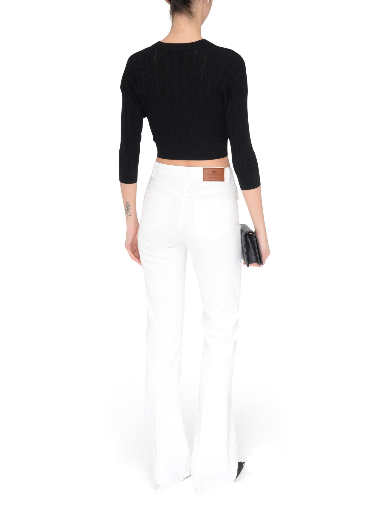 Elisabetta Franchi Black Elisabetta Franchi Top | H-Brands