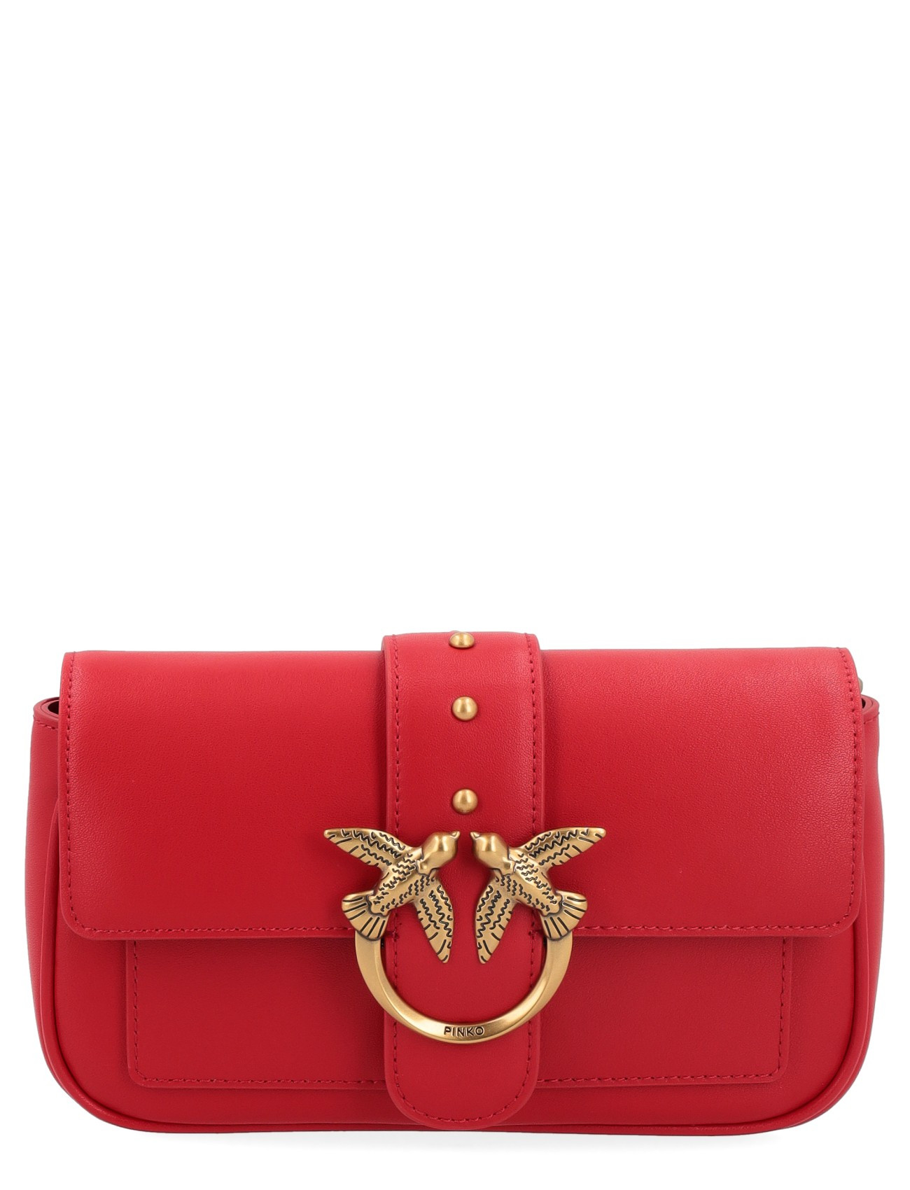 Pinko Love Bag Simply in red leather | H-Brands