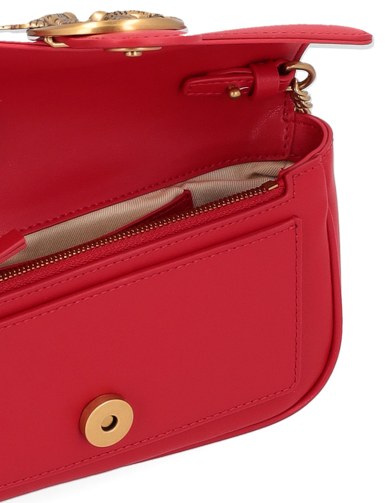 Pinko Love Bag Simply in red leather | H-Brands