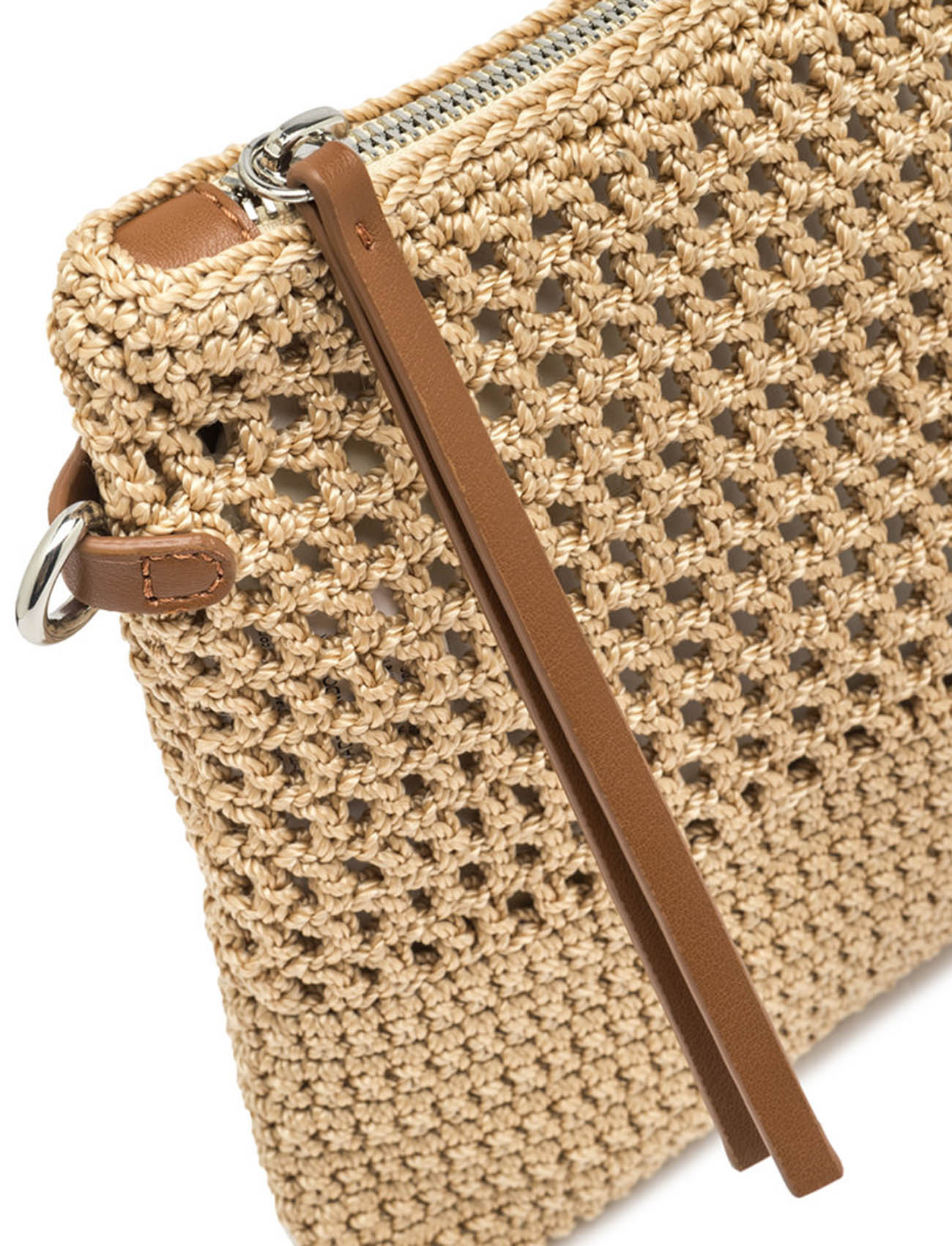 Borsa Gianni Chiarini Victoria in tessuto color naturale | H-Brands