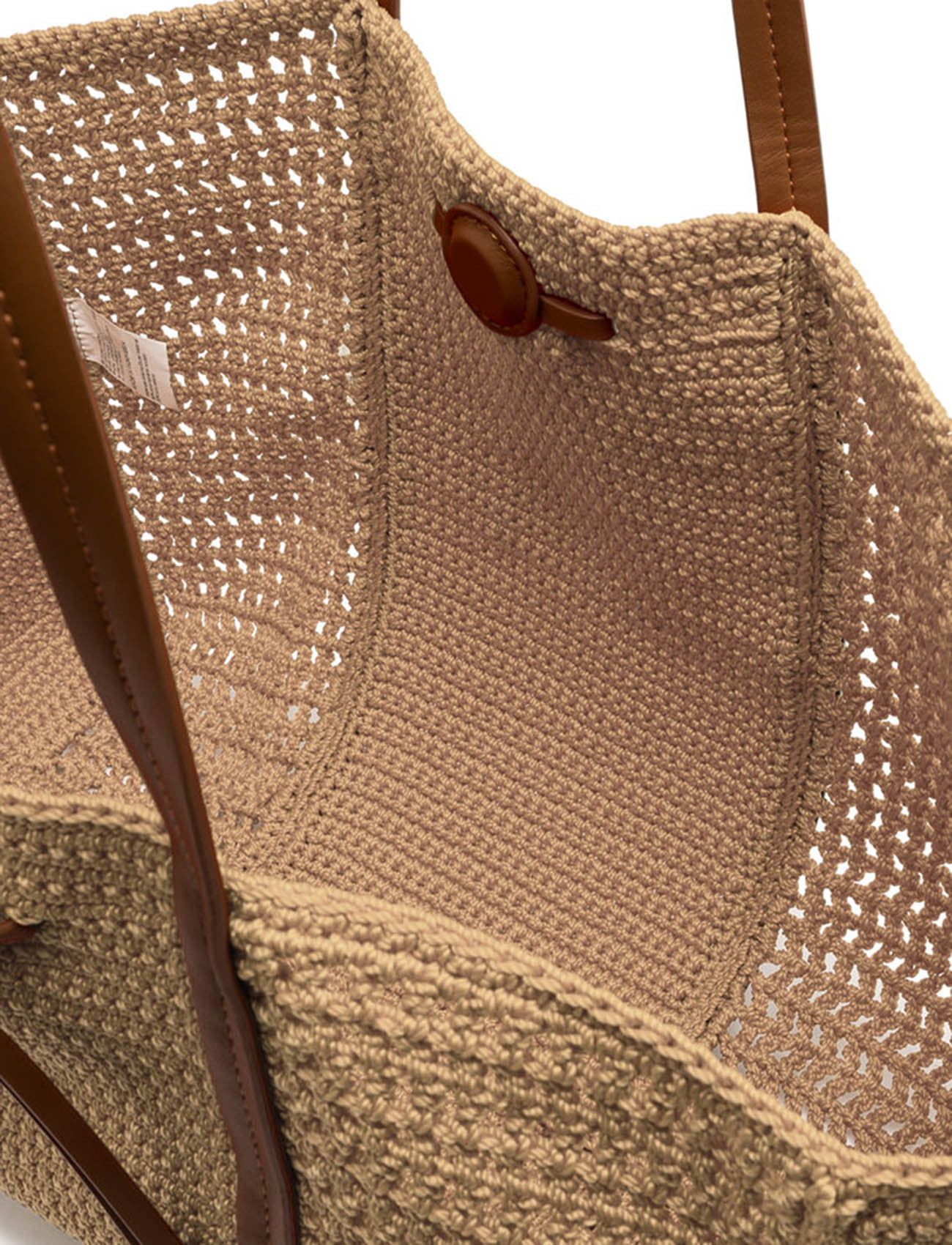 Gianni Chiarini Shoulder Bag in Natural-Colored Fabric | H-Brands