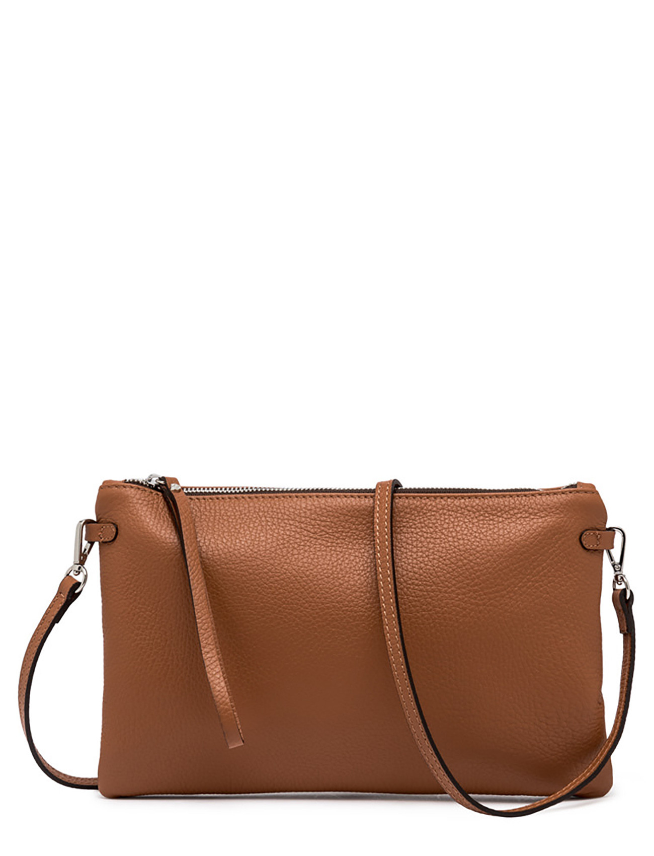 Gianni Chiarini Clutch Bag in Caramel-Colored Leather | H-Brands