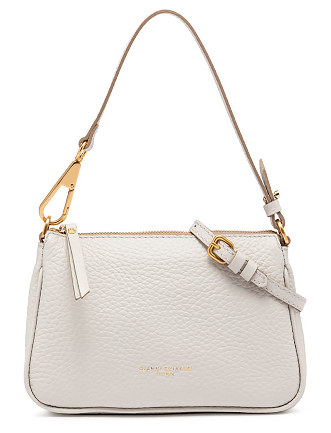 Gianni Chiarini Sand-Colored Leather Bag | H-Brands