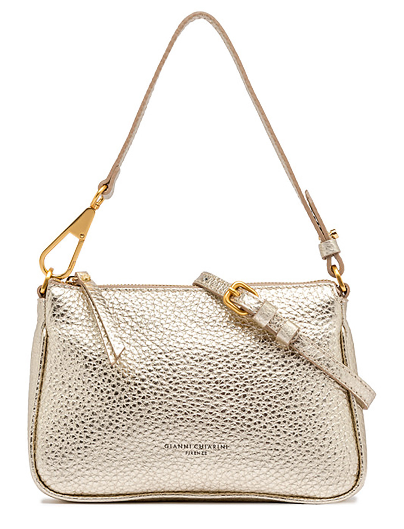 Gianni Chiarini Handbag in Gold Leather | H-Brands