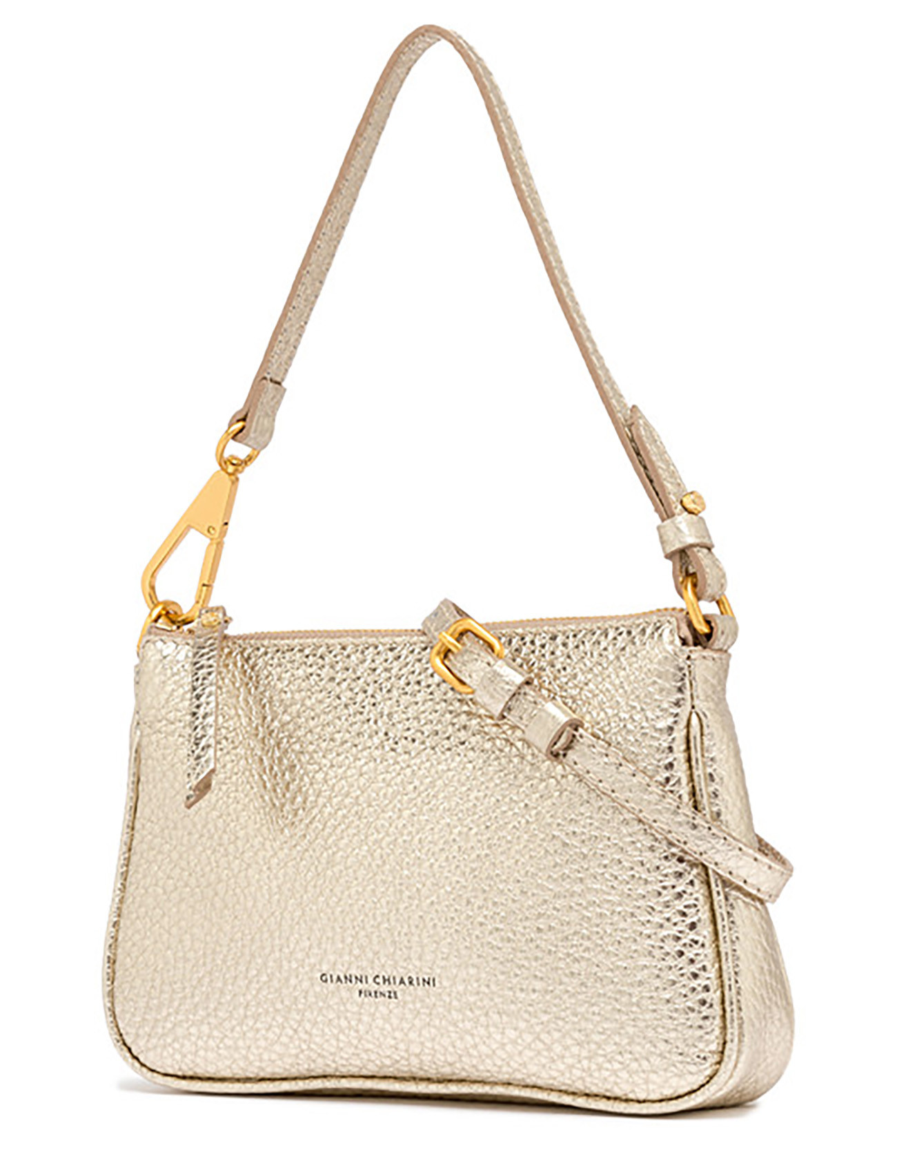 Gianni Chiarini Handbag in Gold Leather | H-Brands