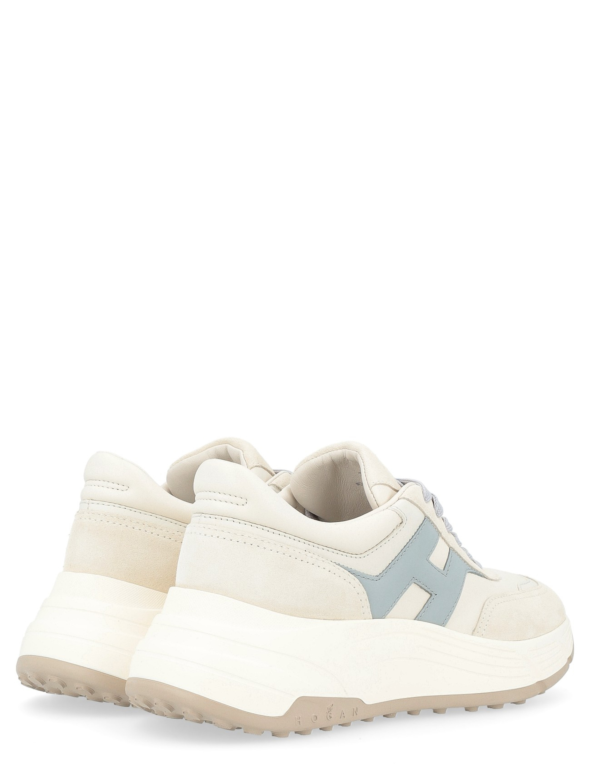 Hogan Hi-Fi sneaker in ivory and light blue leather | H-Brands Hogan Hi-Fi sneaker in ivory and light blue leather | H-Brands