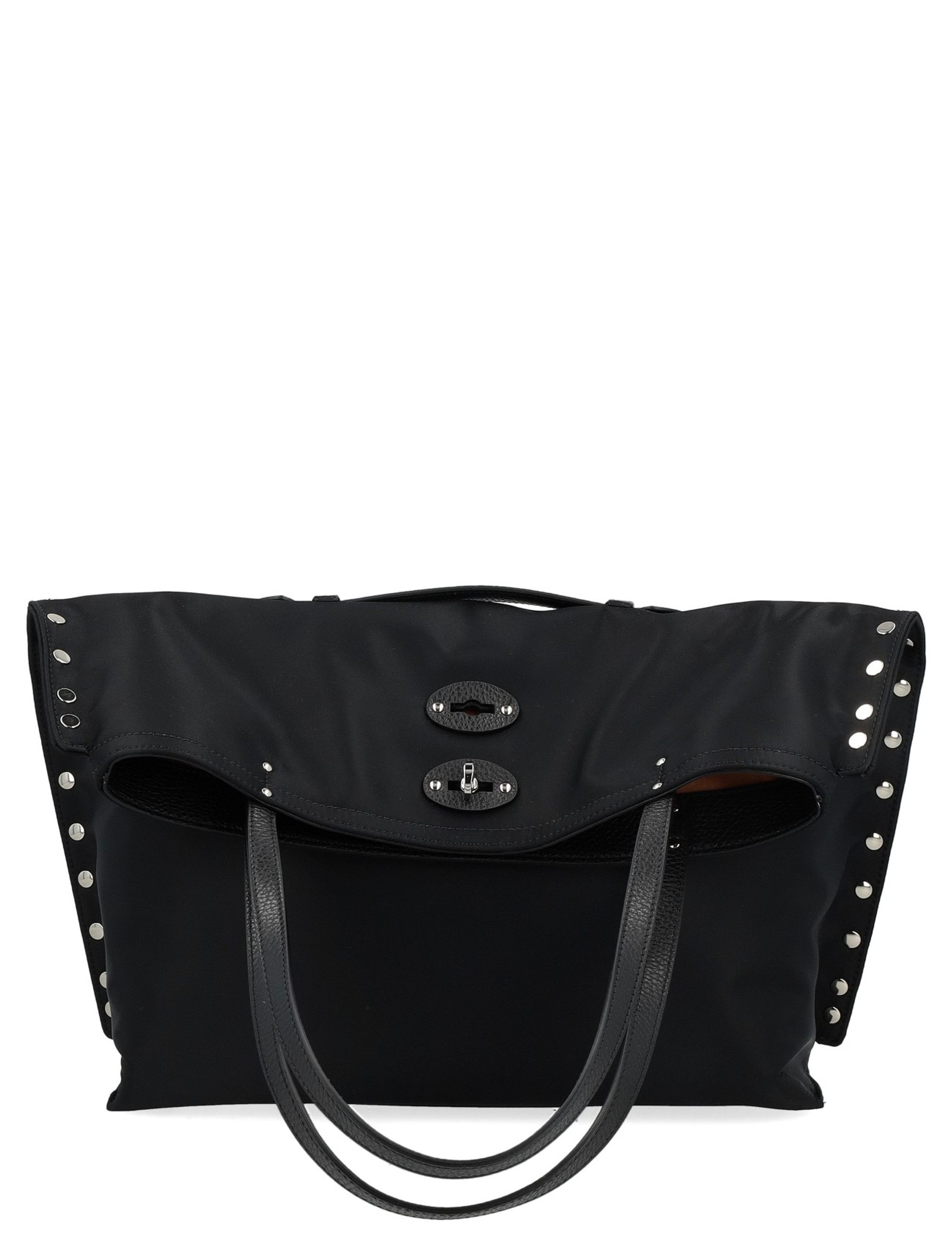 Tote Bag Zanellato A' Spasso Tokyo M in nylon nero | H-Brands