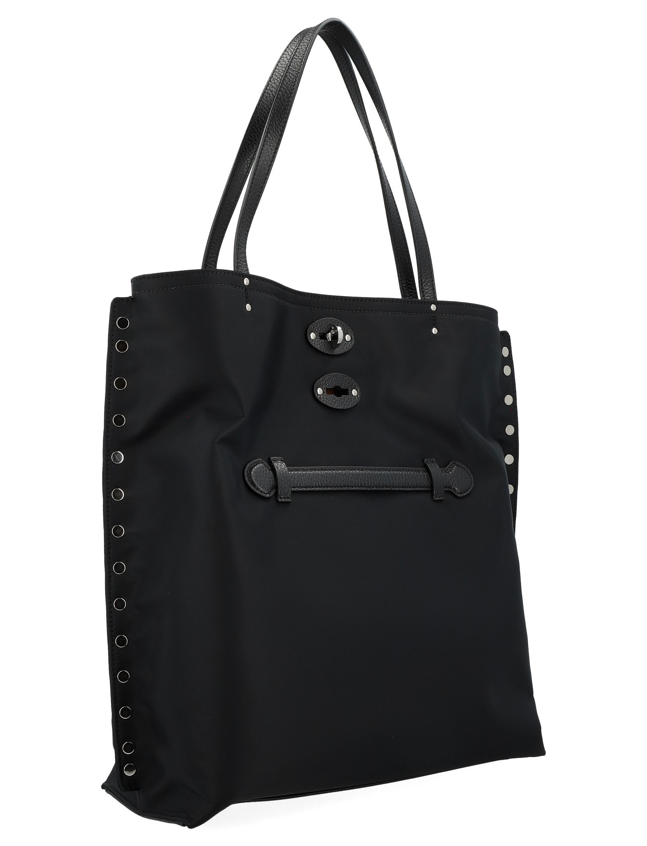 ZANELLATO トートバッグ BLACK Zanellato A' Spasso 