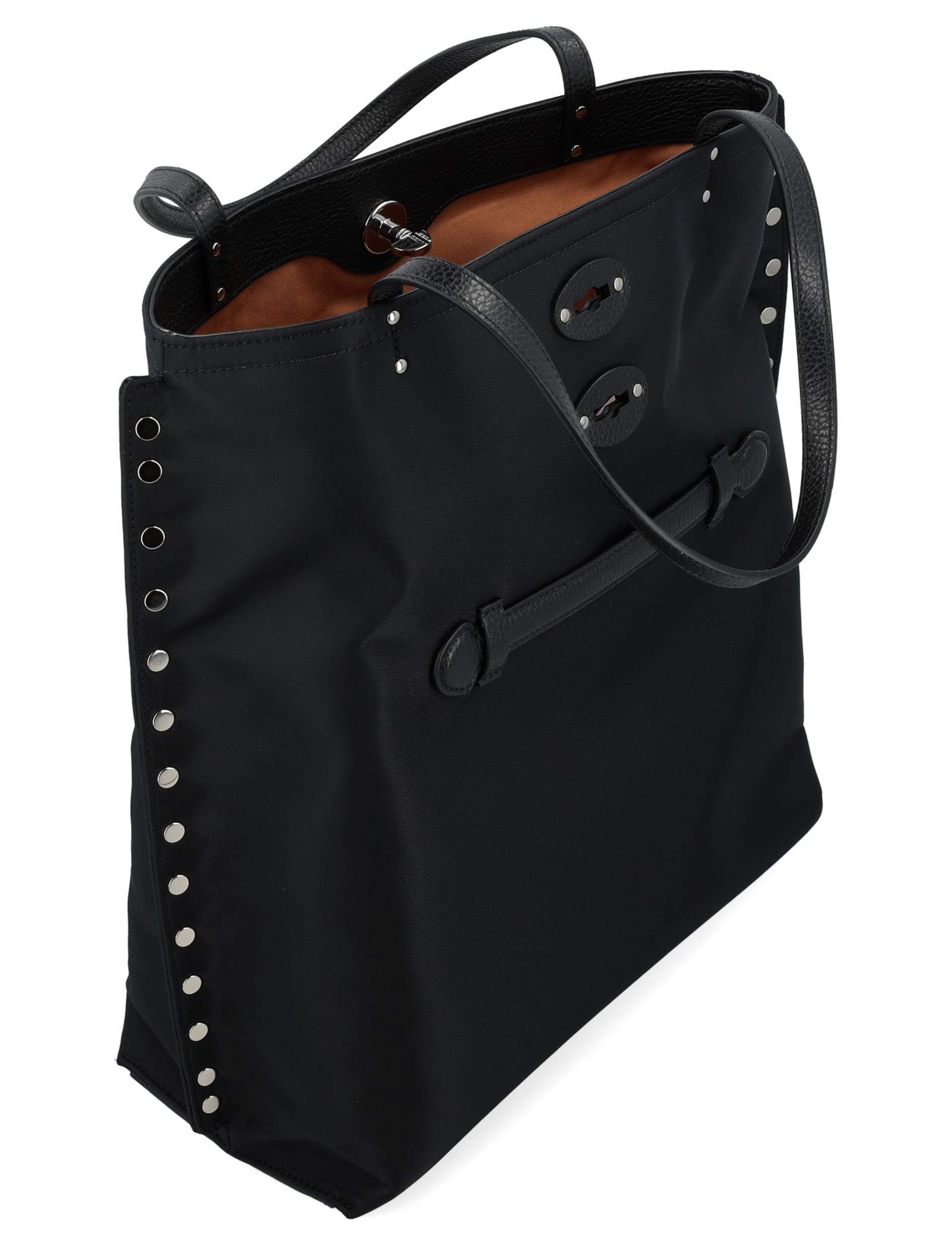Tote Bag Zanellato A' Spasso Tokyo M in nylon black | H-Brands