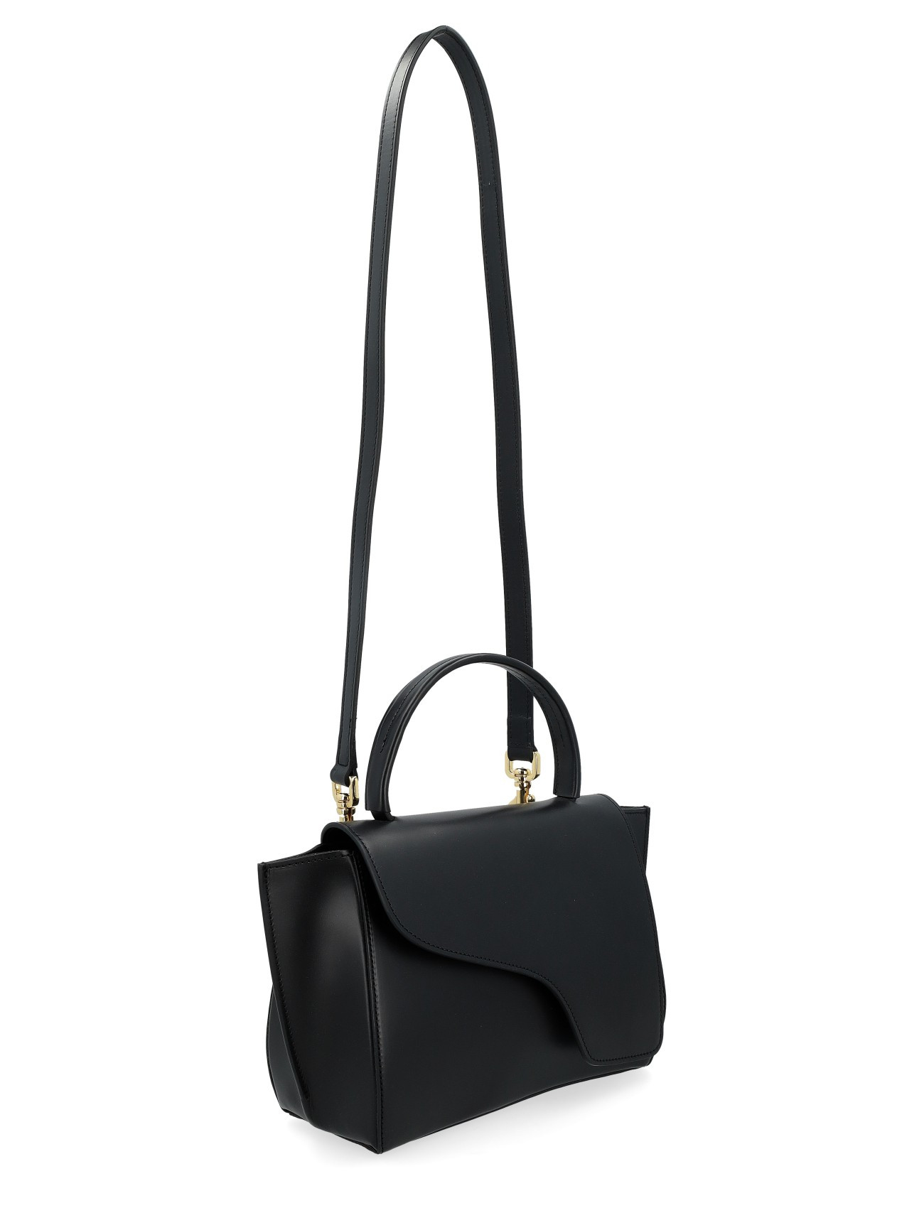 ATP Atelier Black Leather Bag | H-Brands