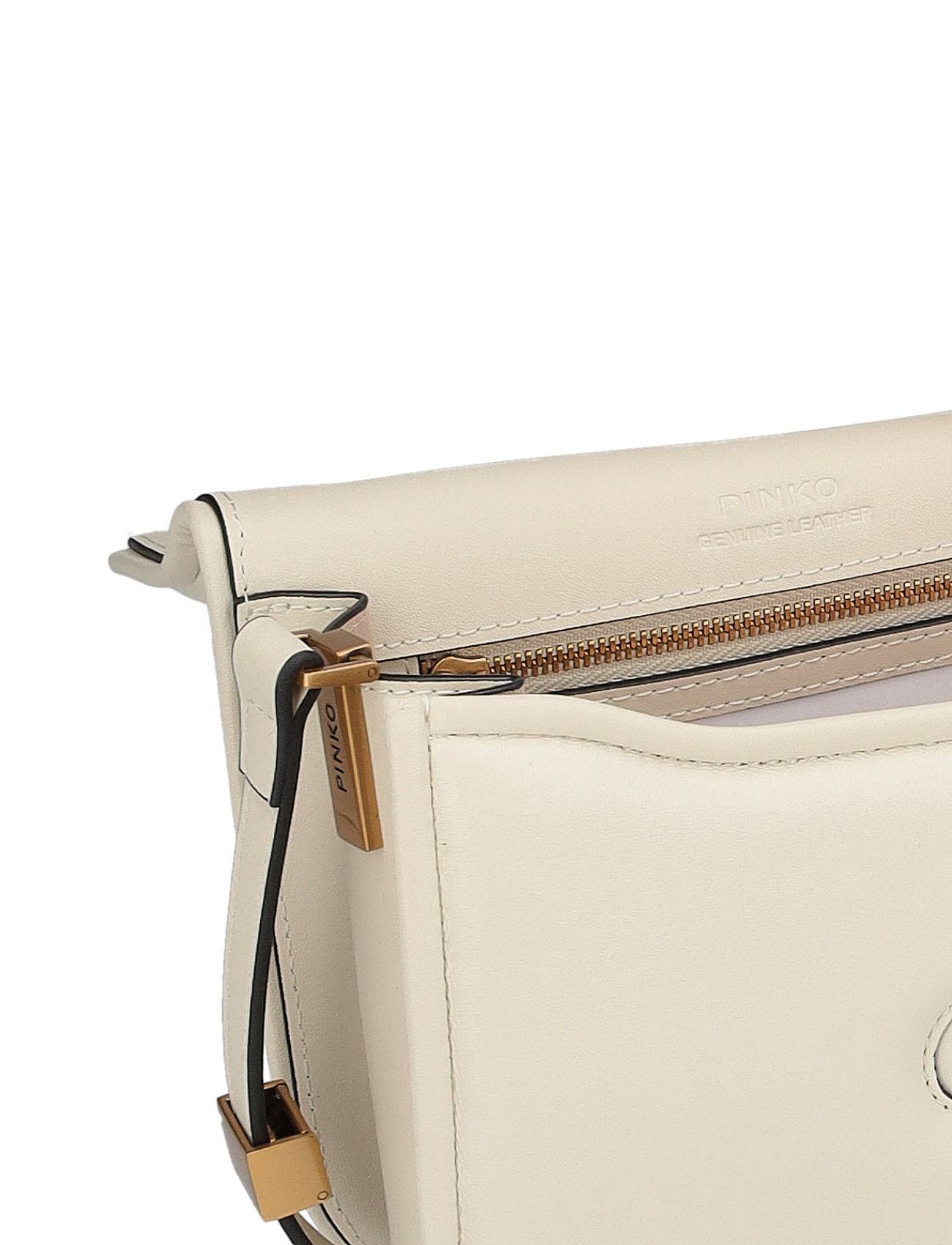 Pinko Bag Box Mini in white leather | H-Brands