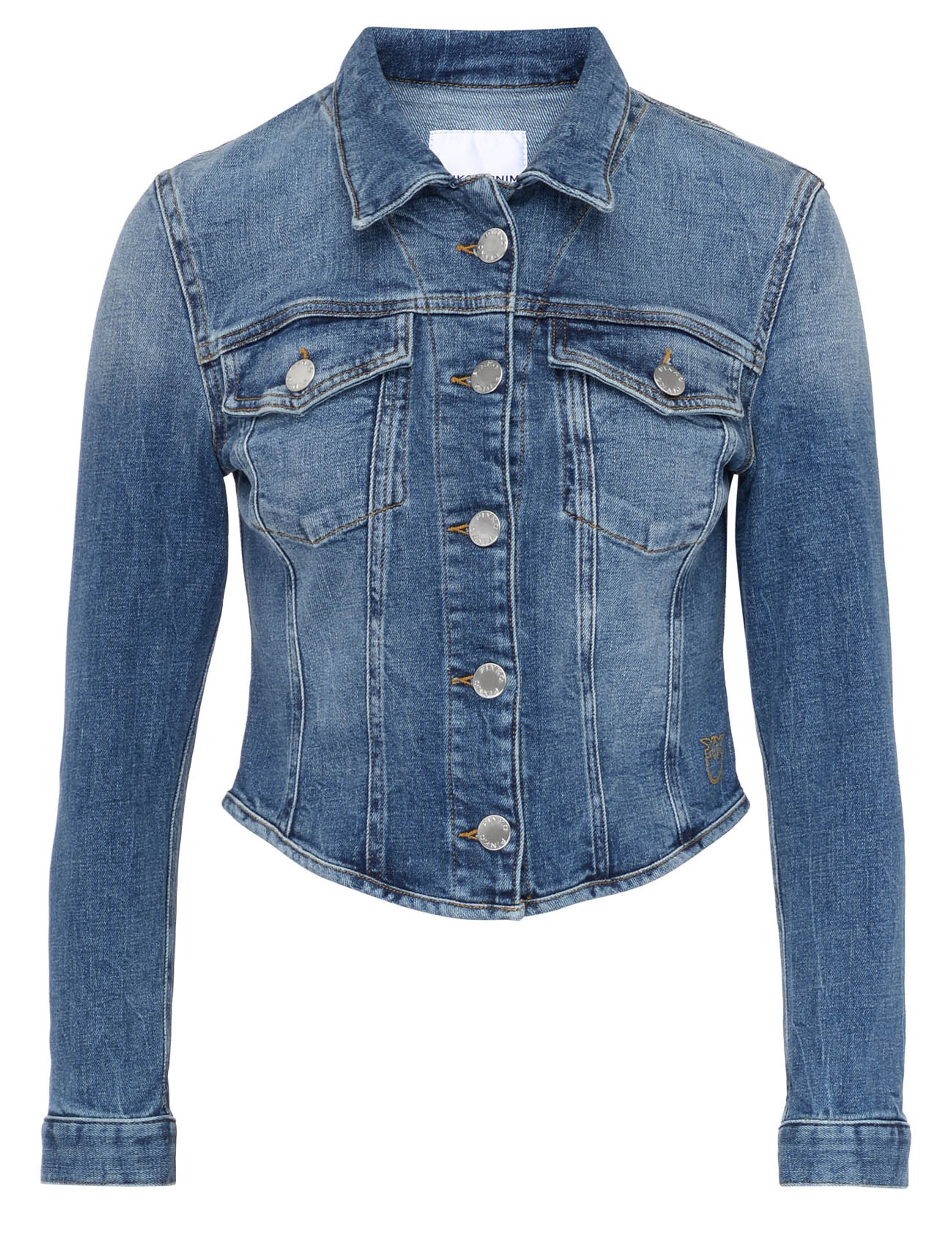Pinko indigo denim bustier jacket | H-Brands Pinko indigo denim bustier jacket | H-Brands