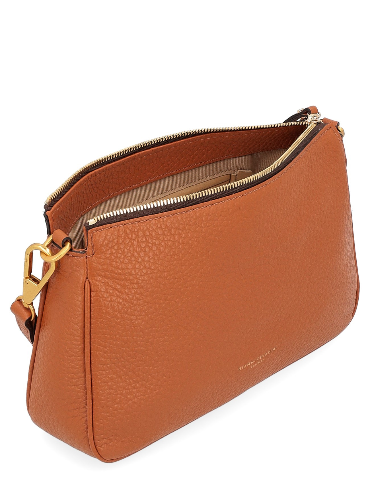 Gianni Chiarini Handbag in Caramel-Colored Leather | H-Brands