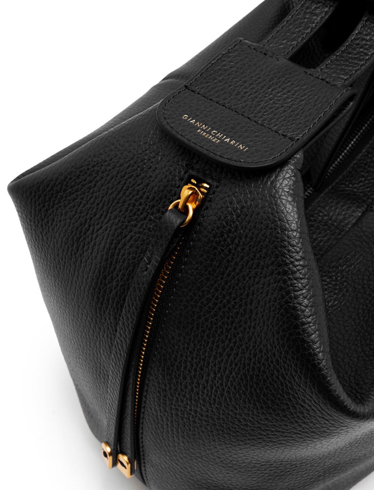 Gianni Chiarini Black Leather Backpack | H-Brands