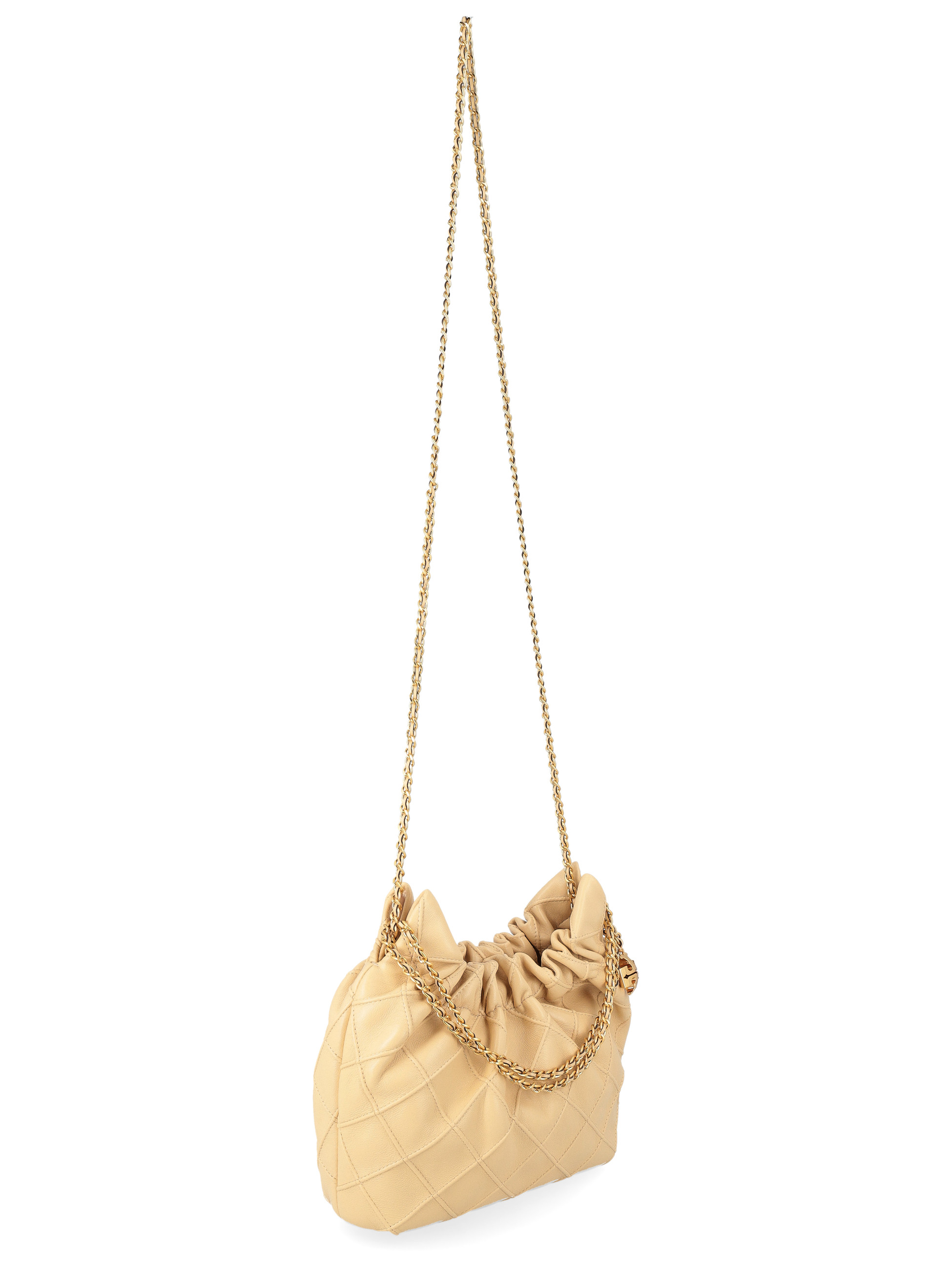 チュールバック Tory Burch Mini Bag in Vanilla-Colored Nappa Leather | H-Brands