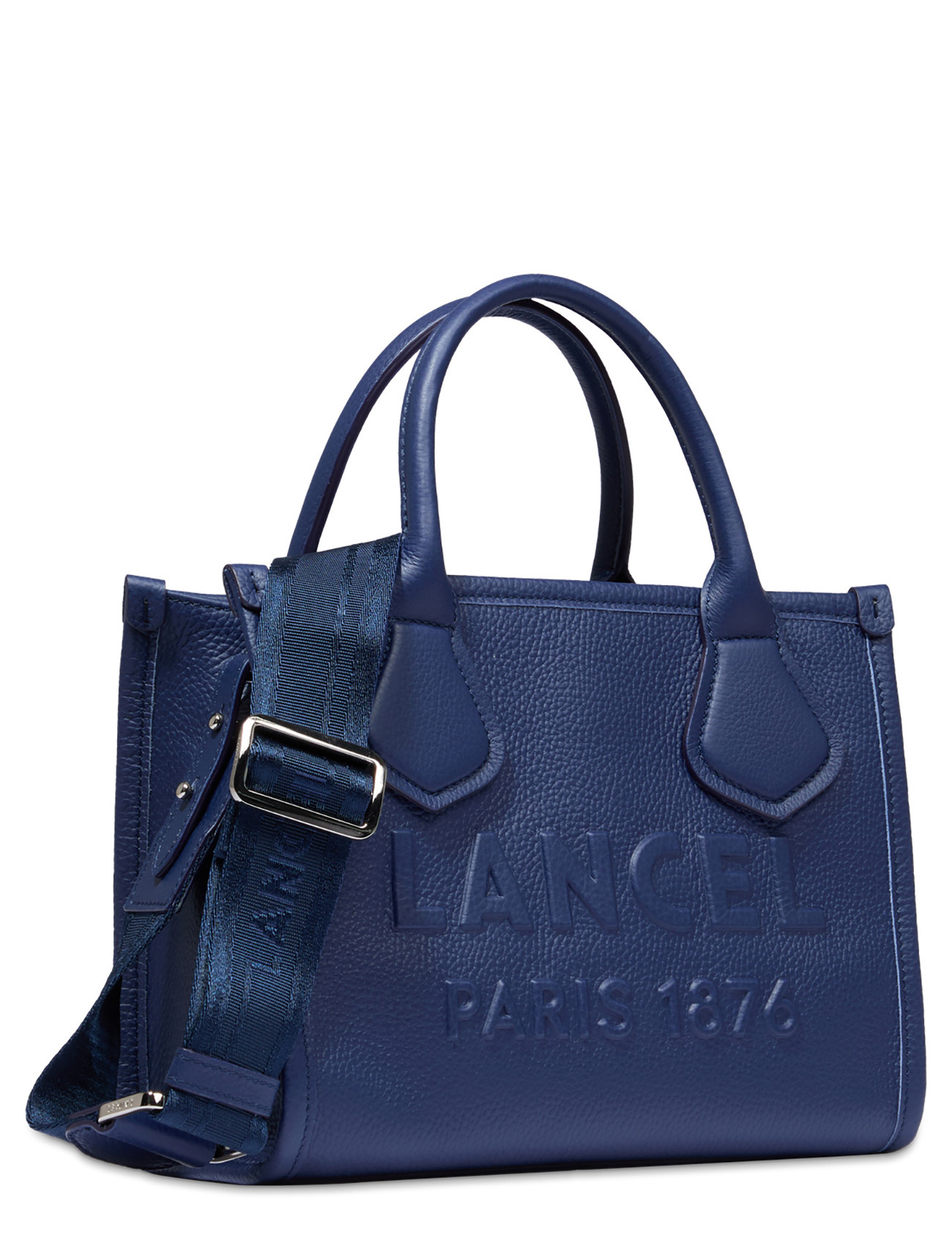 Lancel Jour S Tote Bag in Blue Leather | H-Brands