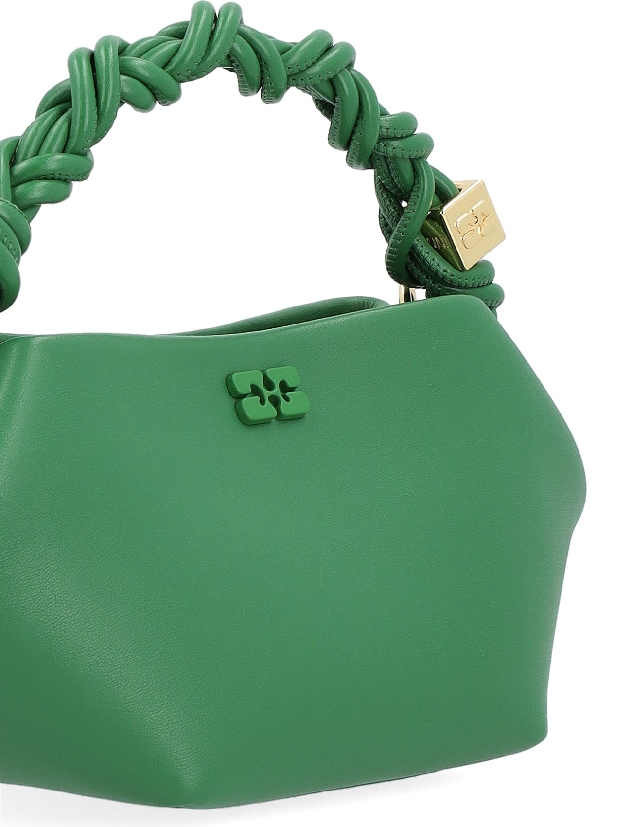 Ganni Bag Mini in green leather | H-Brands