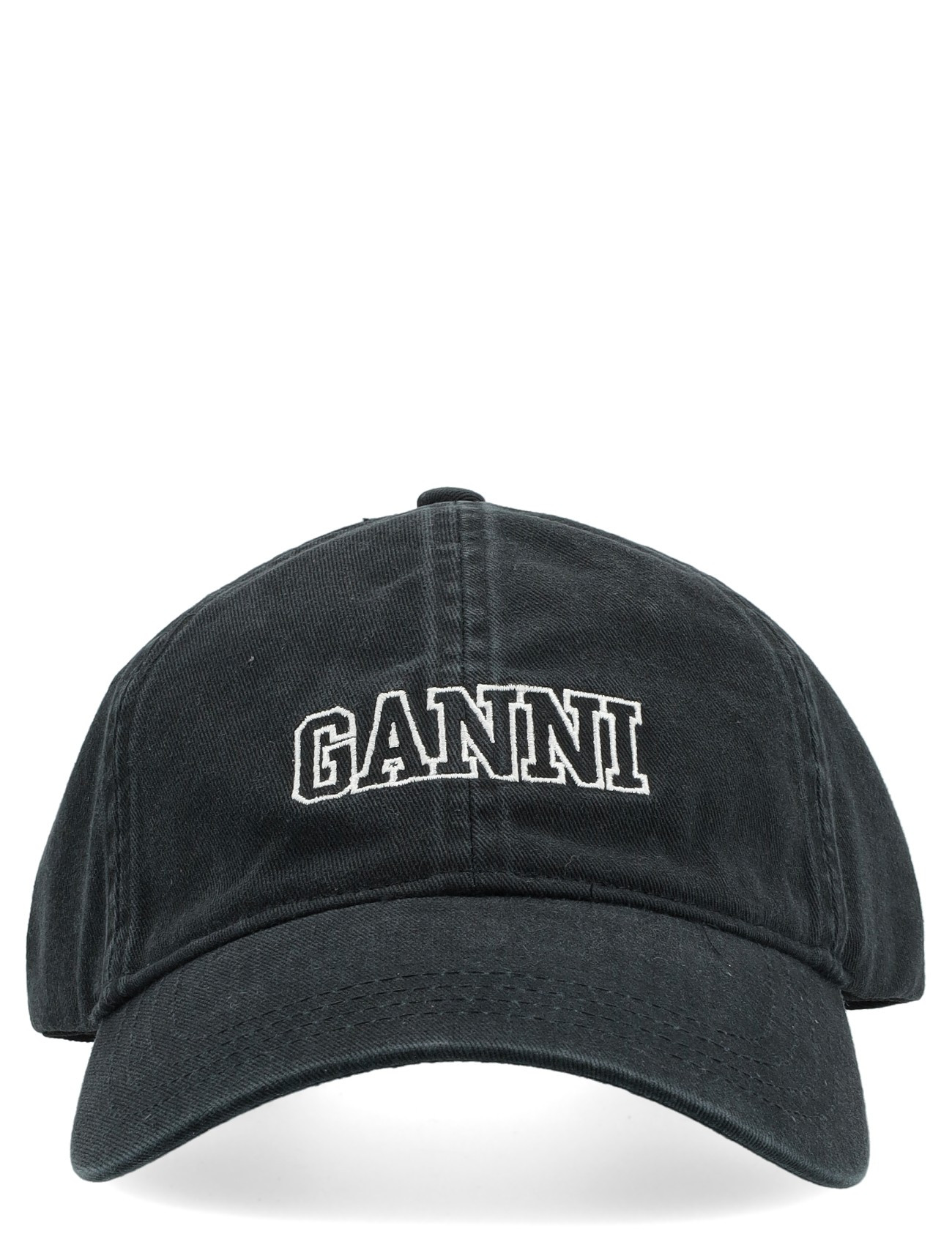 Ganni black Ganni cap | H-Brands