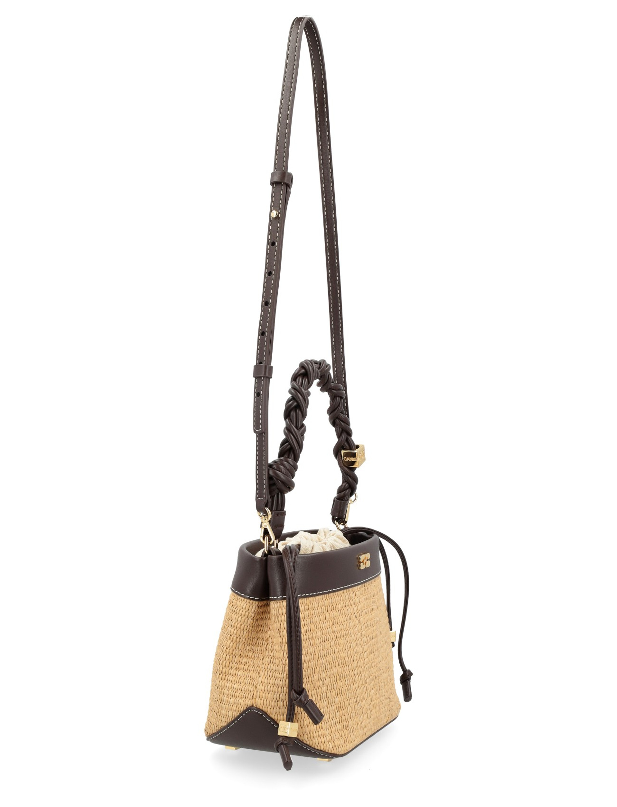ショルダーバッグ・ポシェット GANNI Bou Bucket Bag Black Black GANNI Bou Bucket Bag | GANNI US