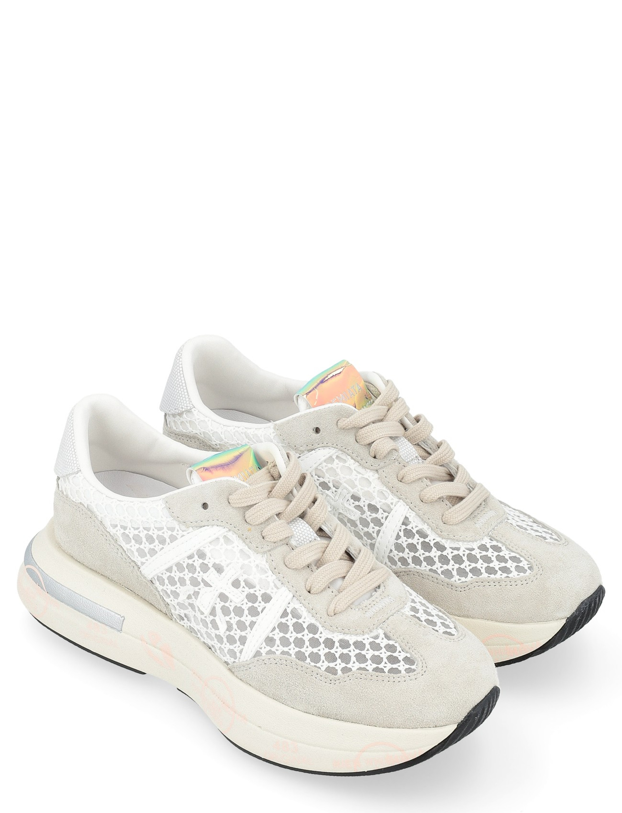 スニーカー PREMIATA Women Sneakers CASSIE VAR 7390 White Premiata Cassie 7390 white leather sneaker | H-Brands