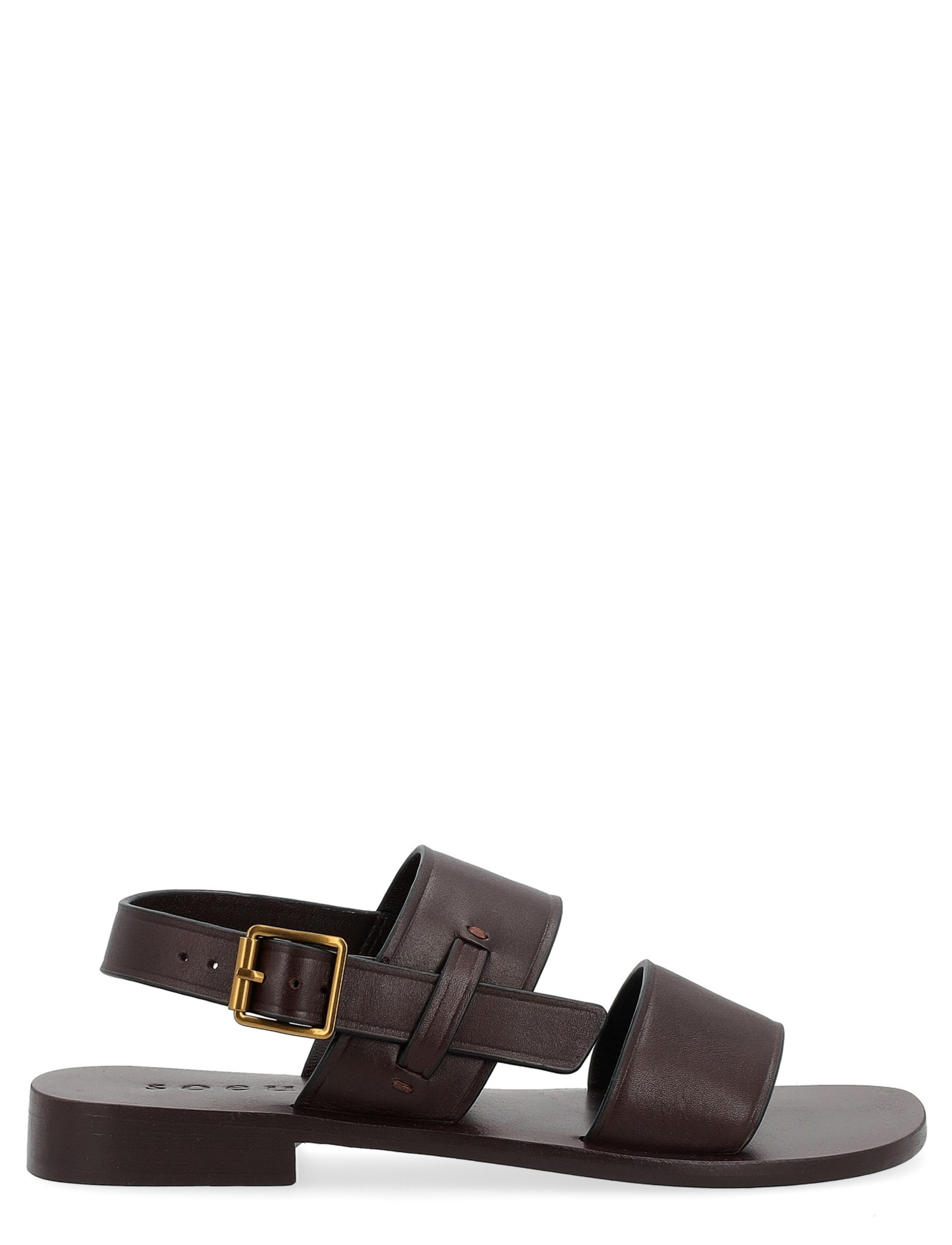 Sandalo Soeur Douglas in pelle marrone