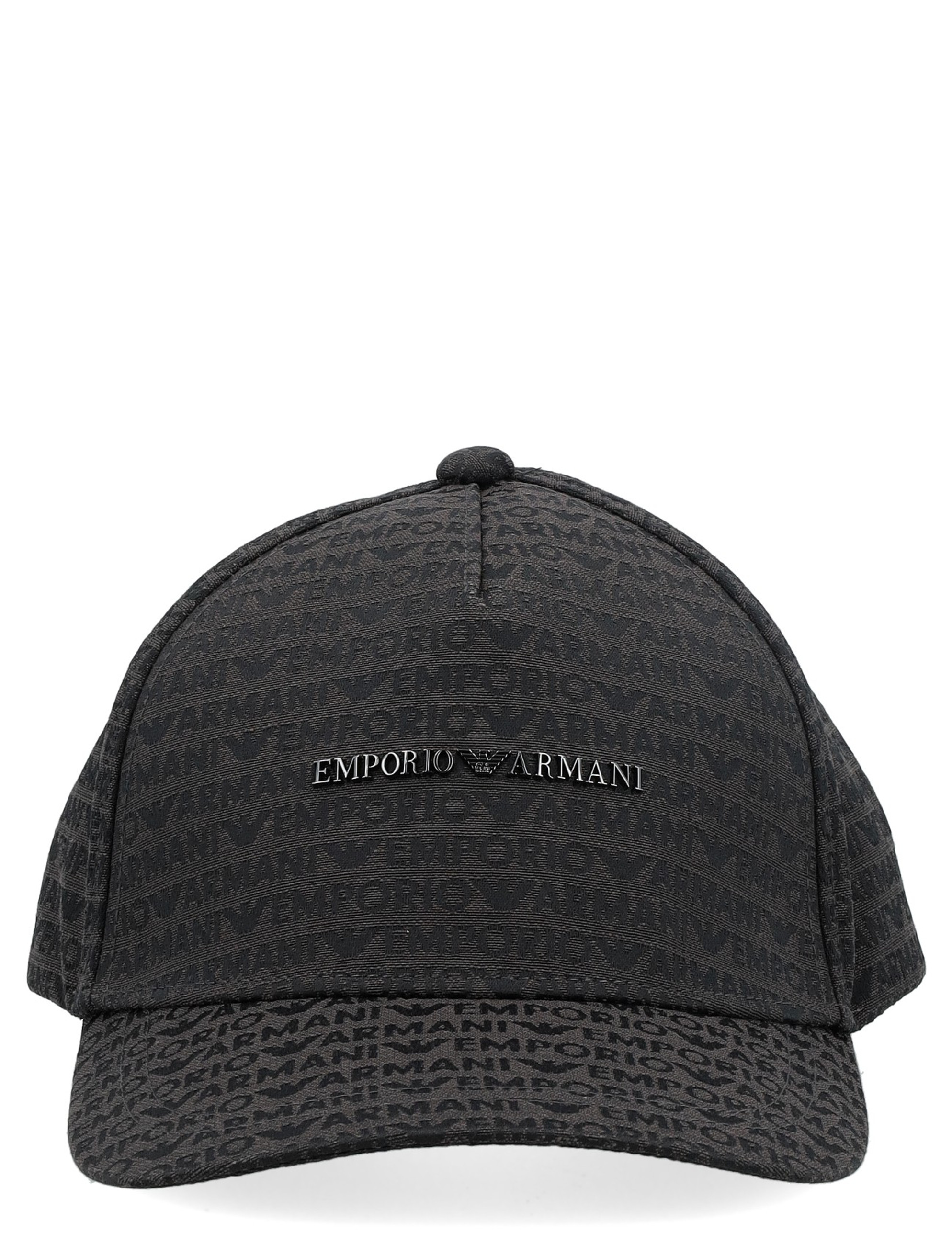 Emporio Armani hat in nylon Jacquard gray