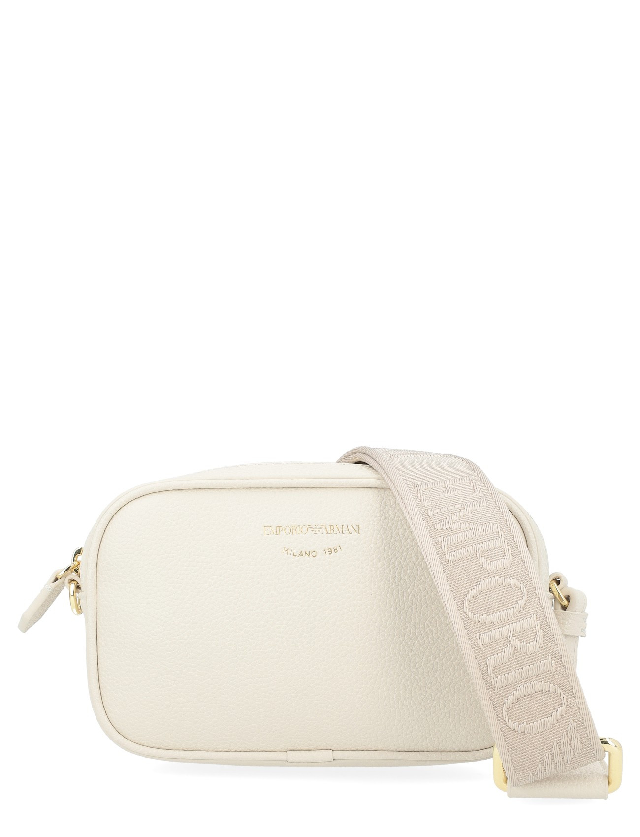Emporio Armani Handbag in ivory-colored vegan leather | H-Brands