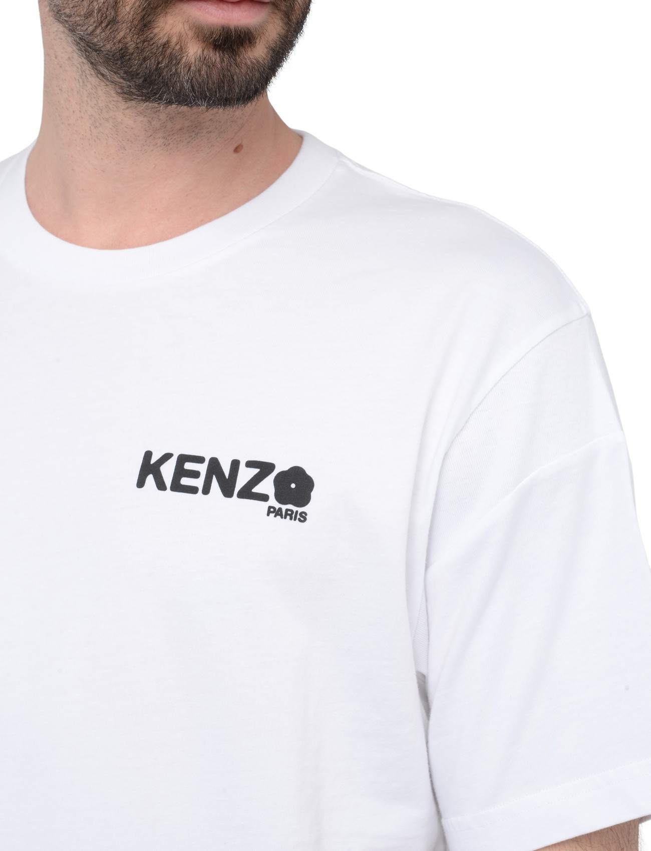 Kenzo Flower 2.0 T-Shirt in white cotton | H-Brands