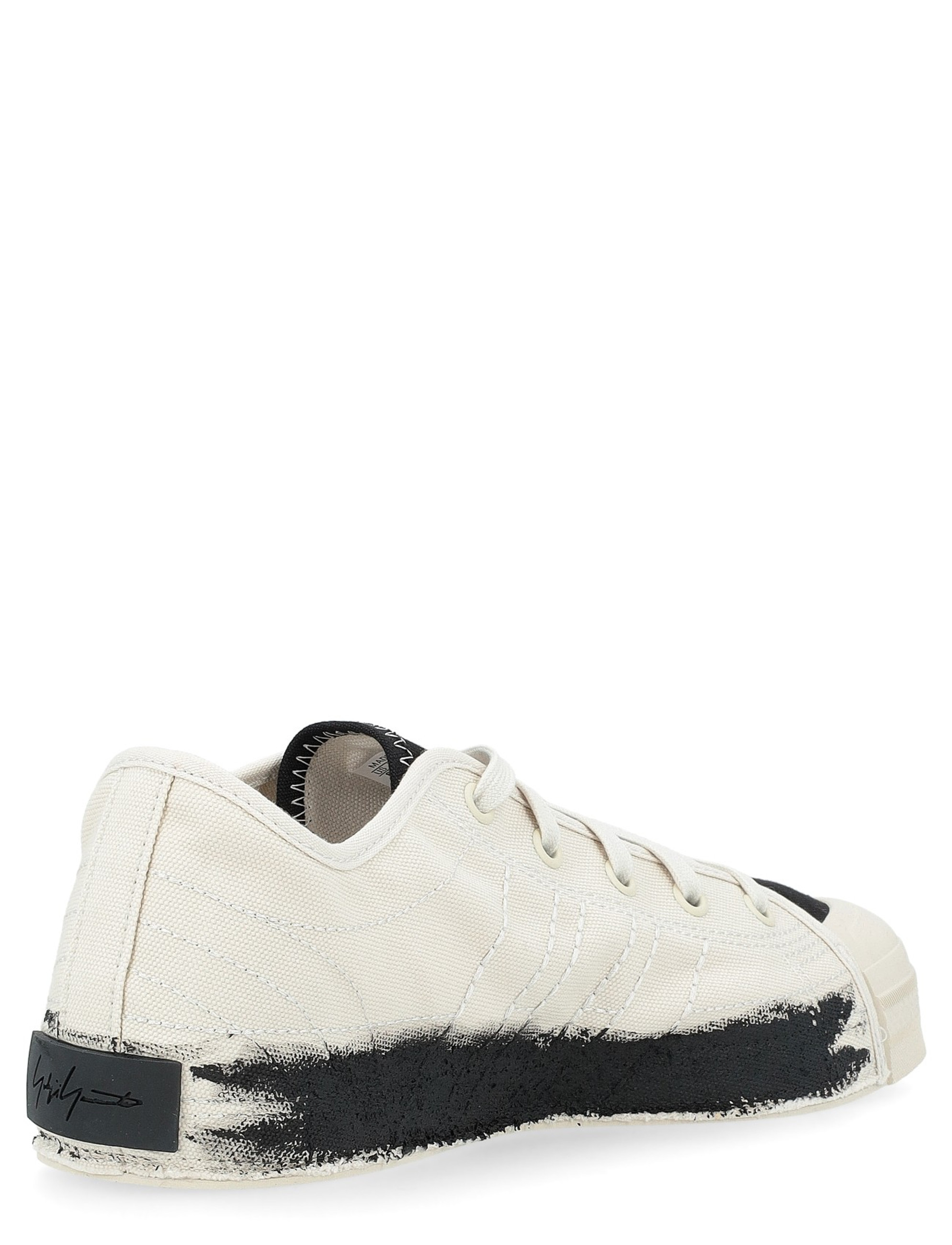Adidas Y-3 Nice Lo white canvas sneaker | H-Brands Adidas Y-3 Nice Lo white canvas sneaker | H-Brands