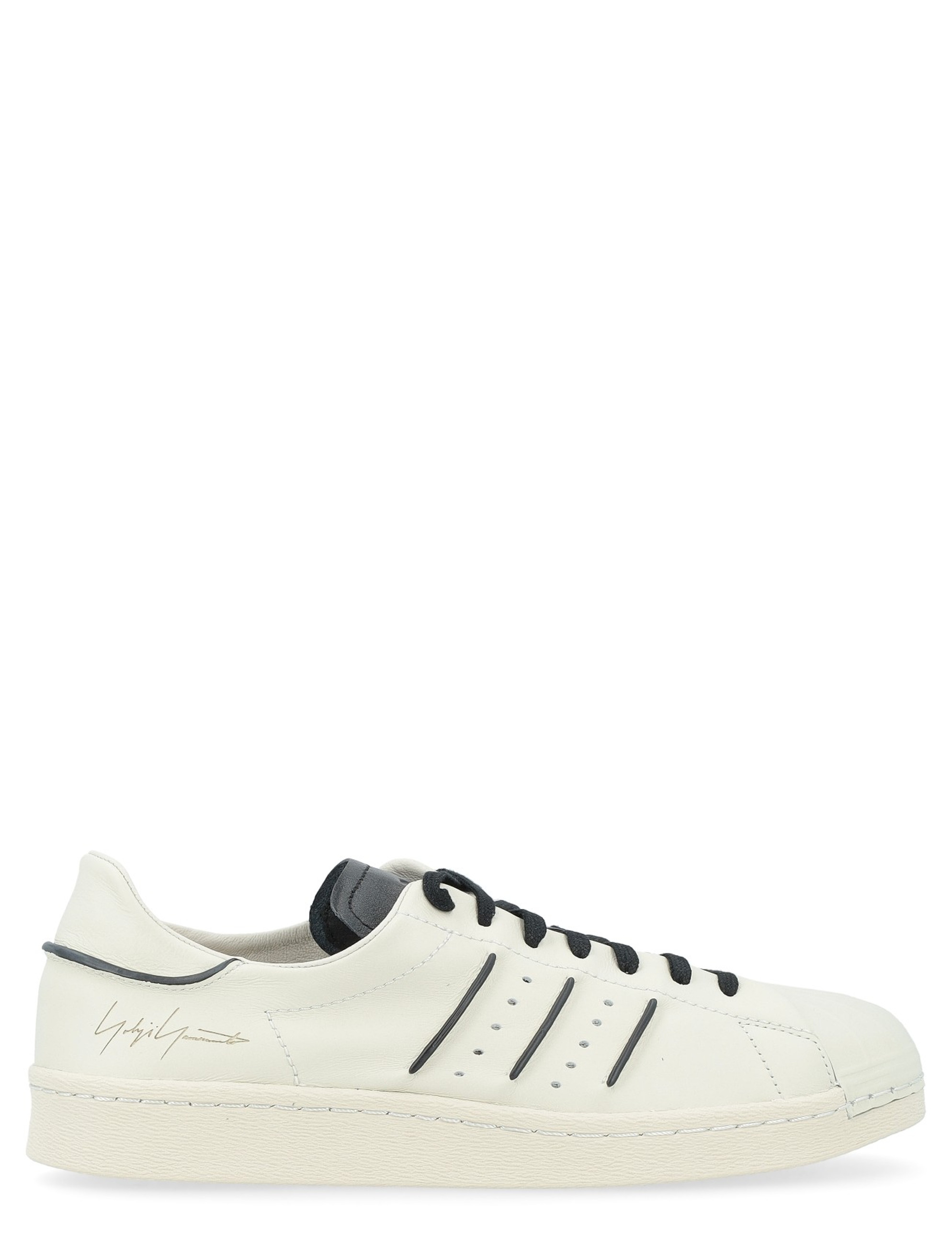 ■Y-3■ Y3 Superstar Talk JS0576 Adidas Y-3 Superstar white leather sneaker | H-Brands