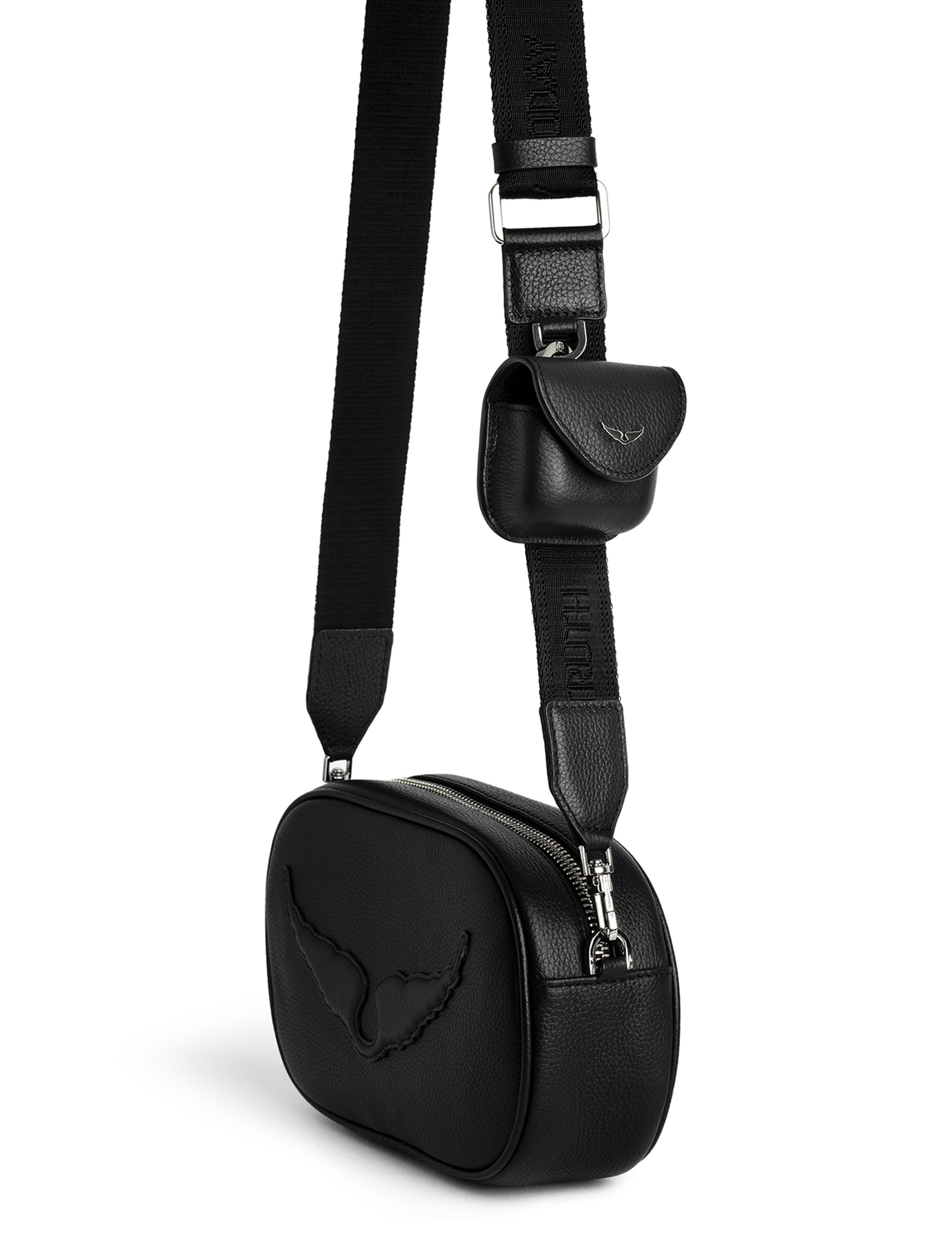 Zadig&Voltaire Rock With You bag in black leather | H-Brands