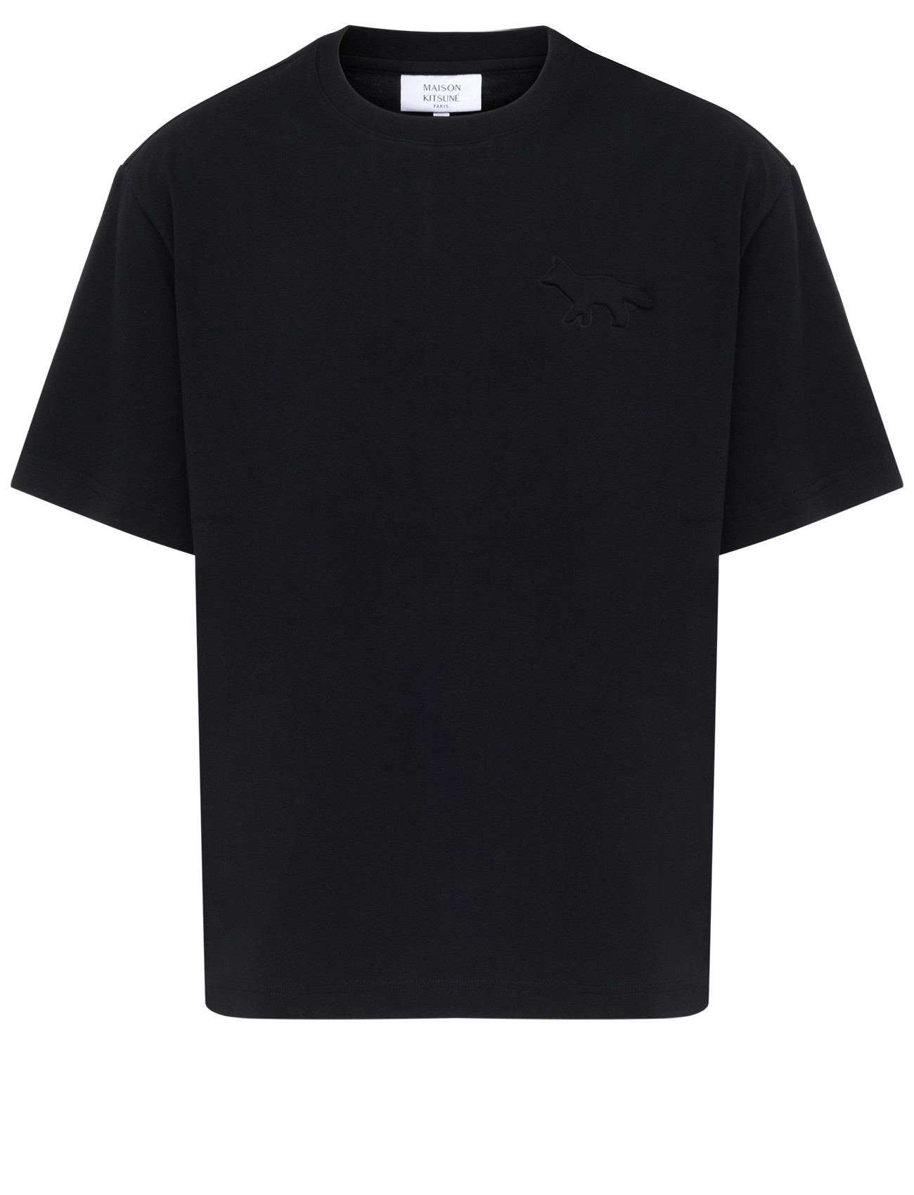Maison Kitsuné Oversized Black Maison Kitsuné T-Shirt | H-Brands