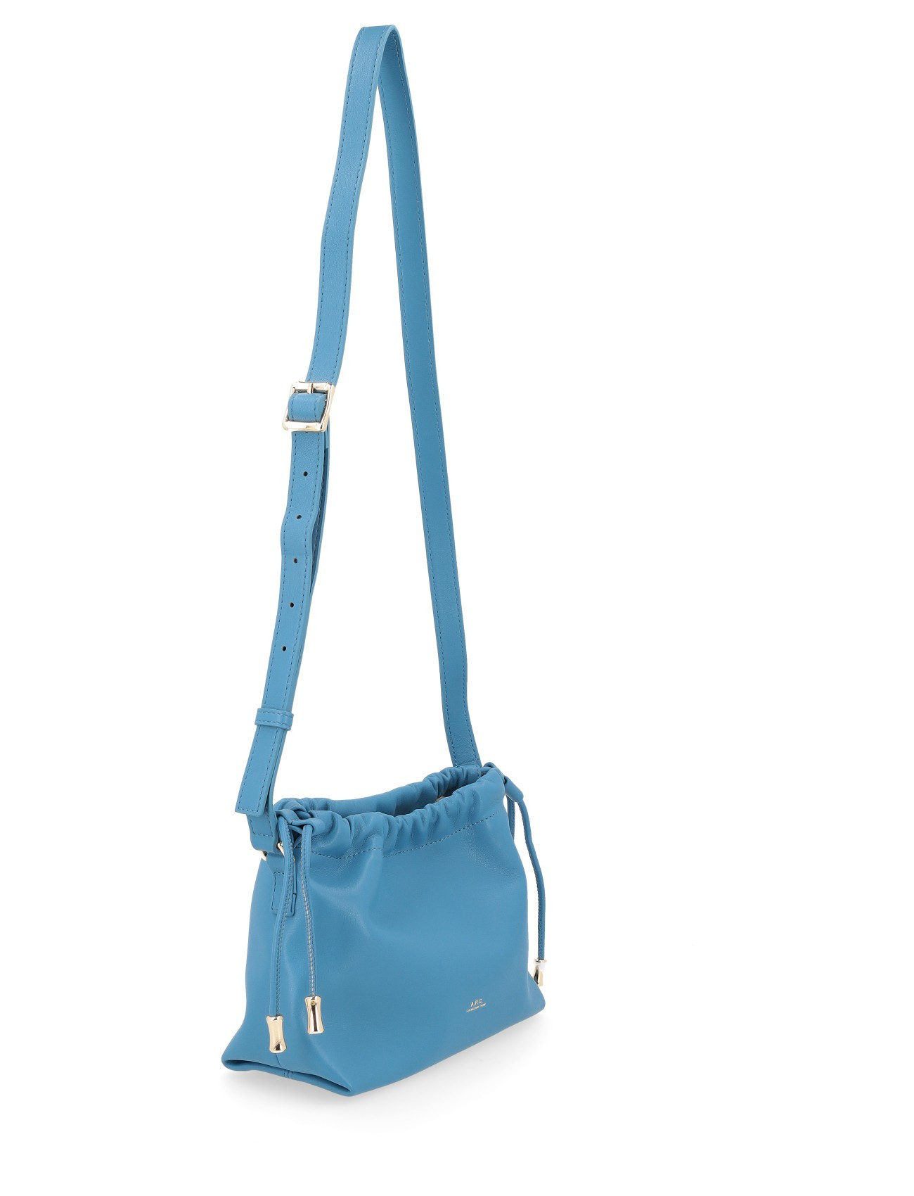 A.P.C. Mini Bag in Light Blue Vegan Leather | H-Brands