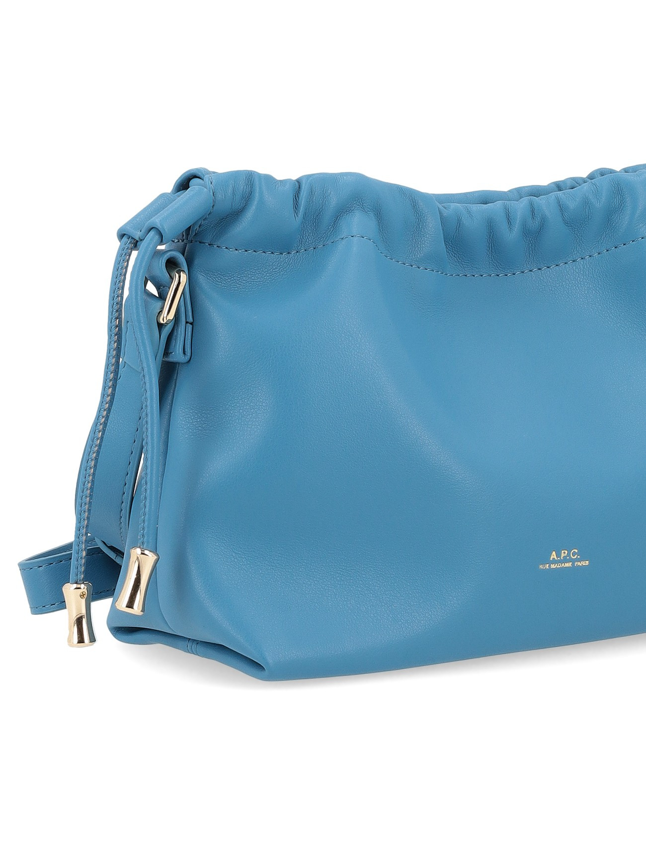 A.P.C. Mini bag in light blue vegan leather | H-Brands