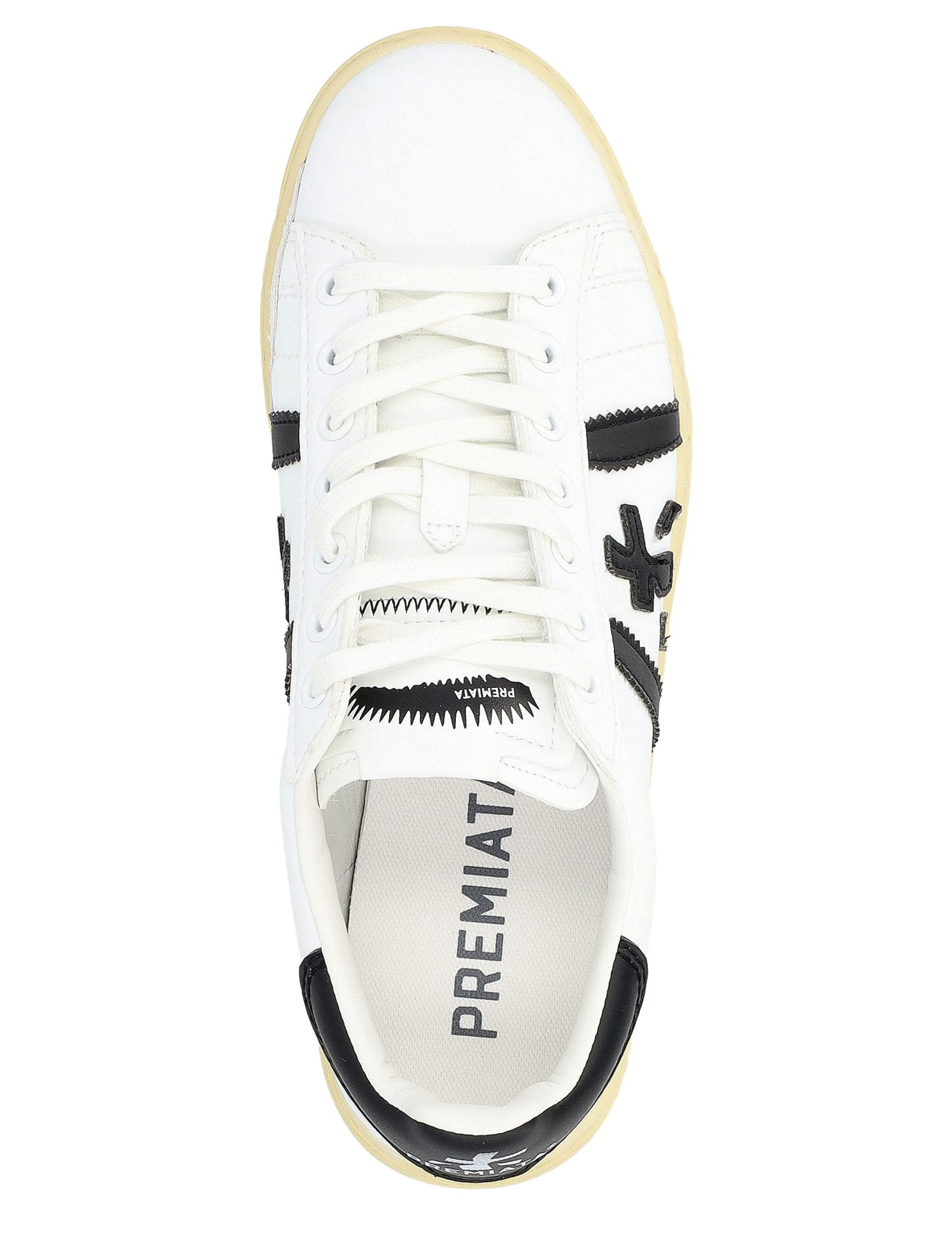 スニーカー PREMIATA RUSSELL-7474 Sneakers Russell in pelle bianca top Premiata Russell 7474 white leather sneaker | H-Brands