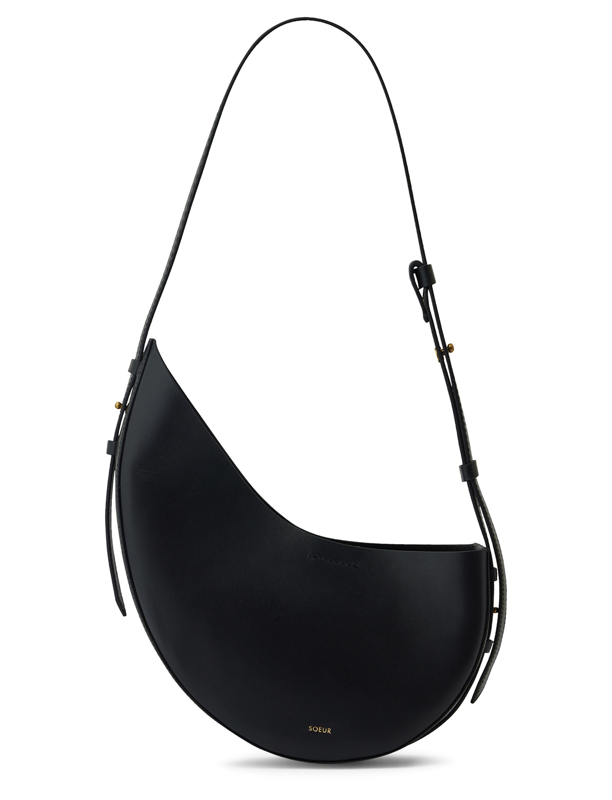 Bag Soeur Wino Mini in black leather