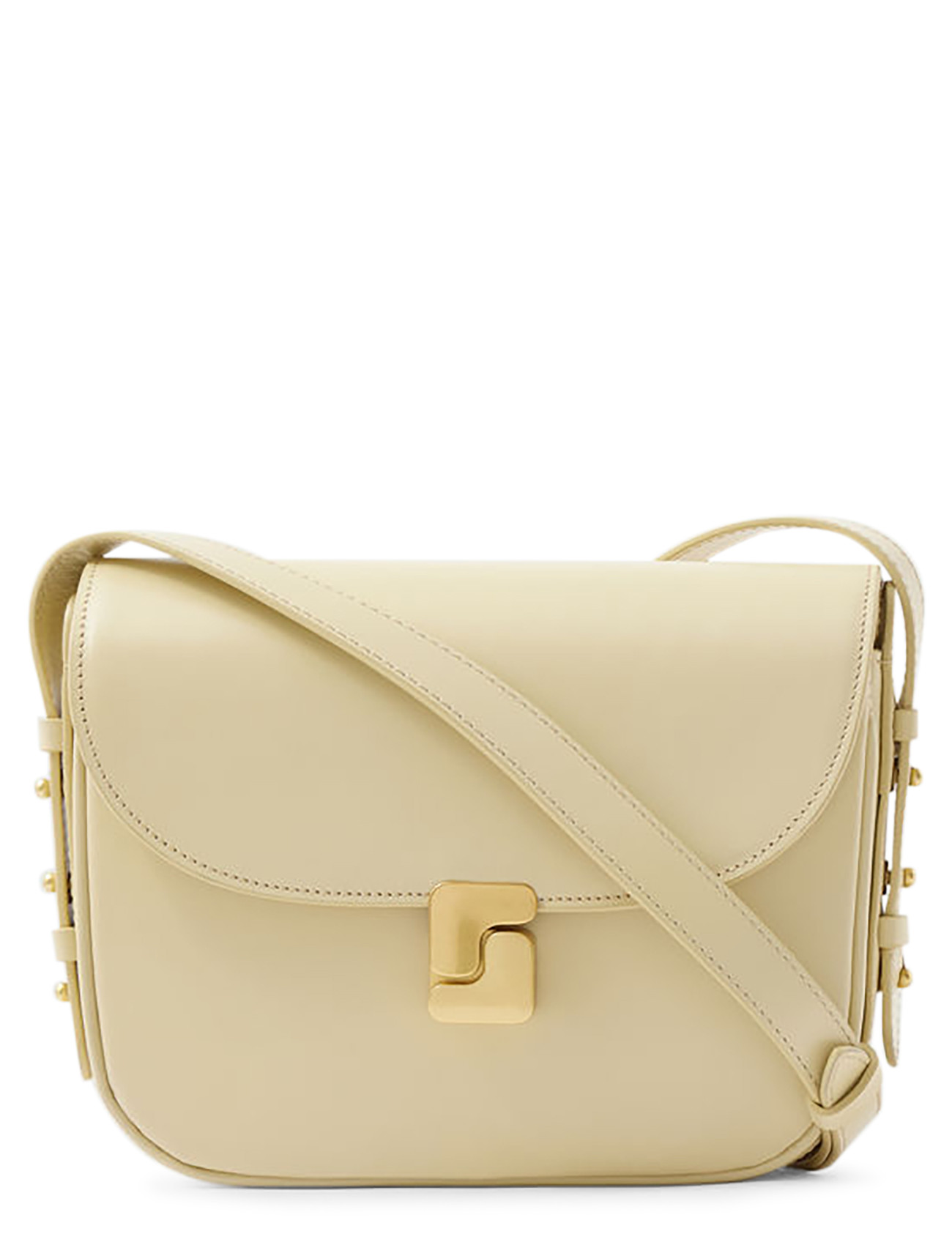 Tasche Soeur Mini aus gelbem Leder