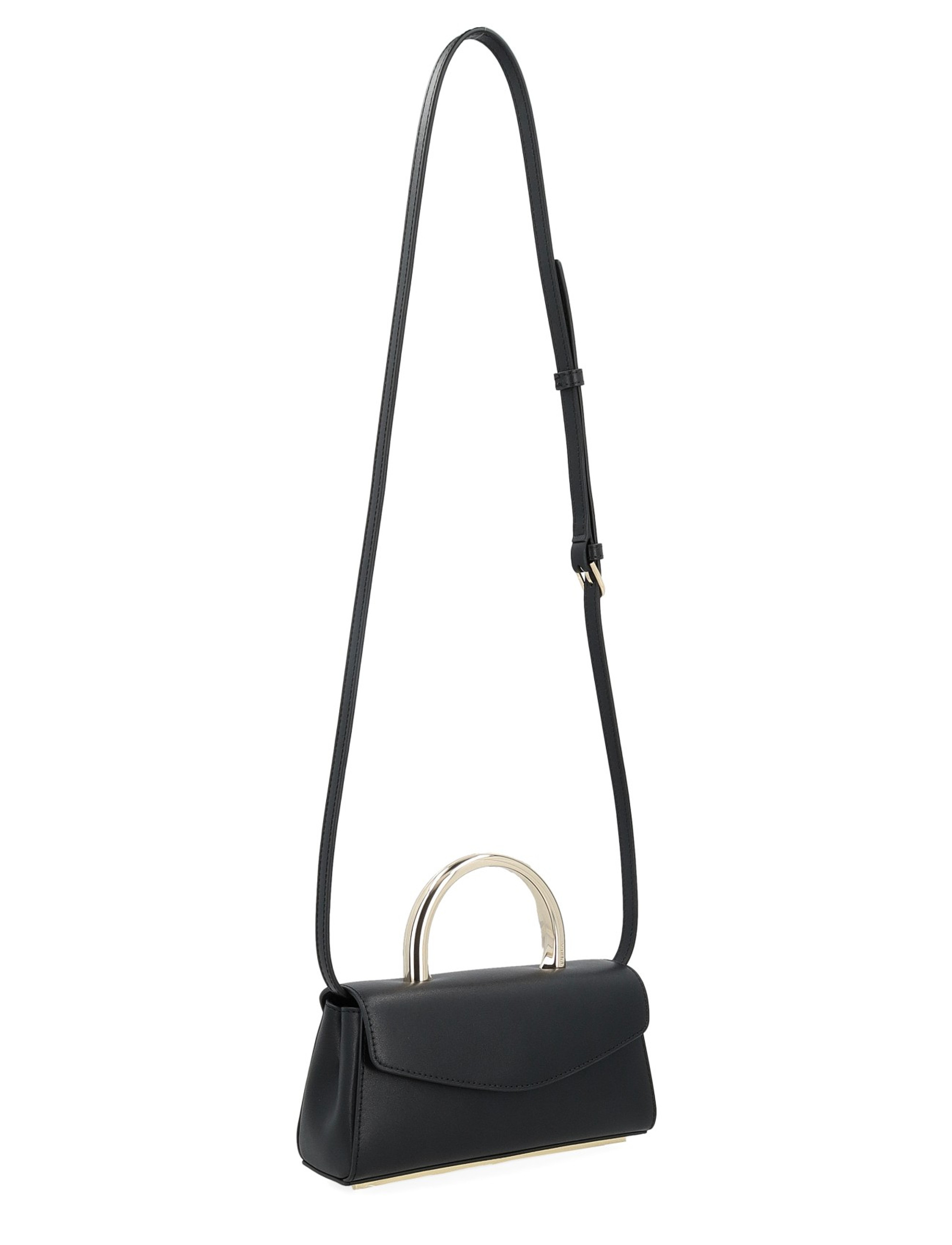 Furla Meridiana Mini Bag in Black Leather | H-Brands Furla Meridiana Mini Bag in Black Leather | H-Brands