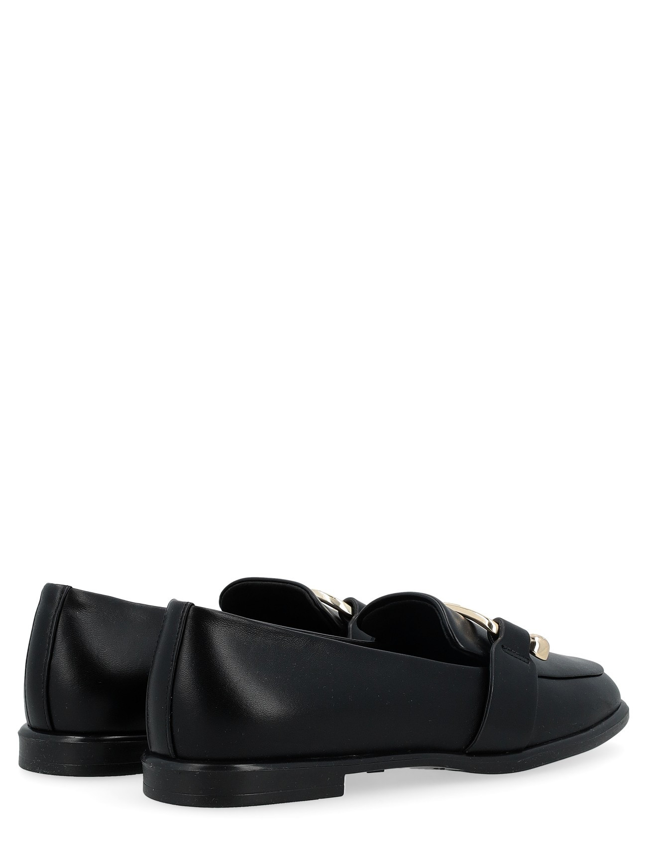 Furla Loafer in Black Leather | H-Brands