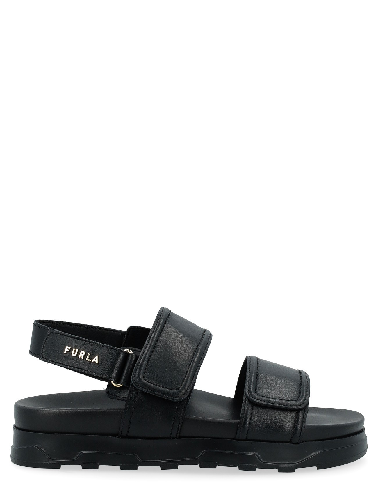 Furla black Furla sandals | H-Brands