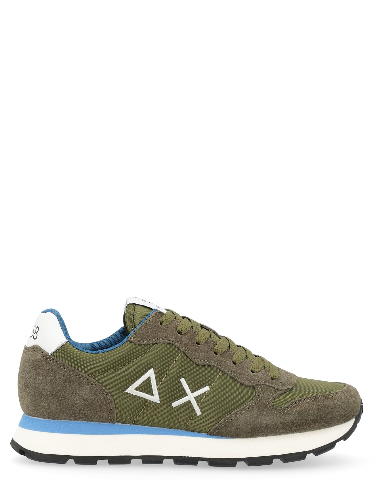 Sun68 Sneakers in Military Green Nylon | H-Brands