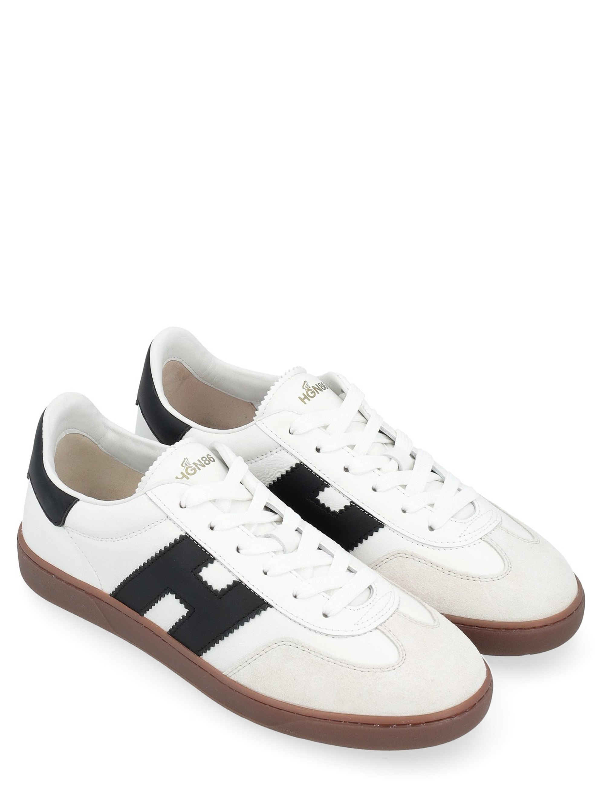 Hogan Cool black and white leather sneaker | H-Brands Hogan Cool black and white leather sneaker | H-Brands