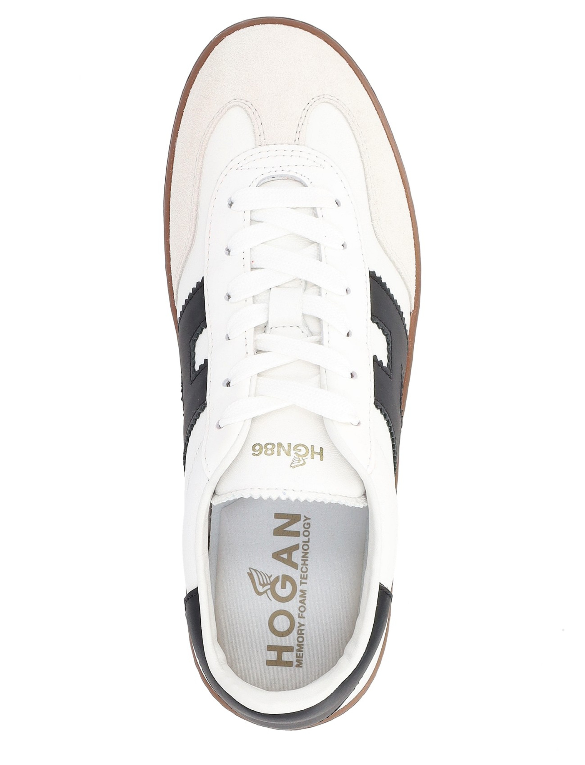 Hogan Cool black and white leather sneaker | H-Brands Hogan Cool black and white leather sneaker | H-Brands