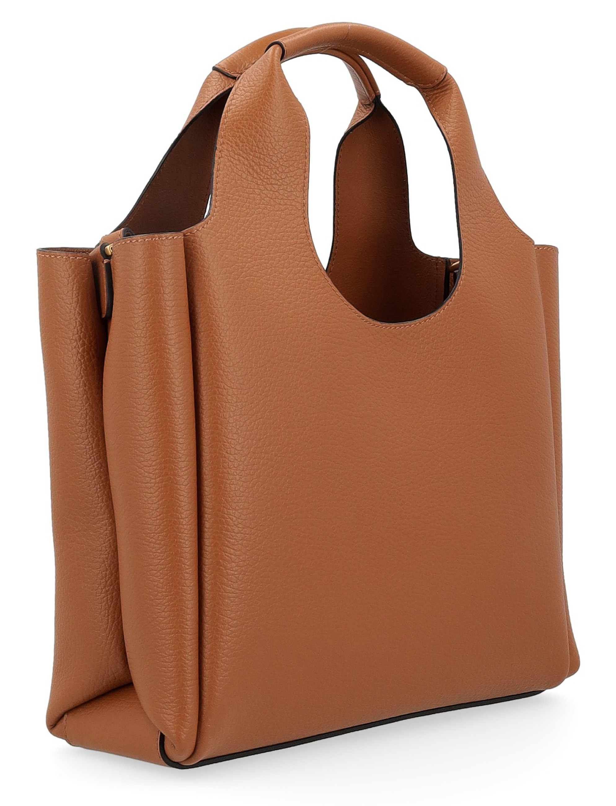 トートバッグ HOGAN FW25 Hogan Bags.. (KBW01RA0200 TH1B013) Hogan women's grained leather shopper bag with embossed logo